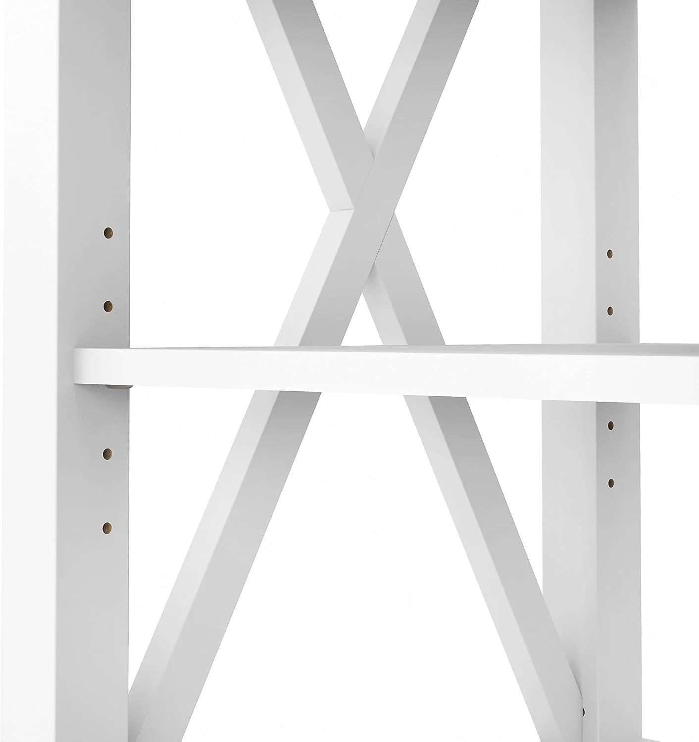 Key West Tall TV Stand for 65 Inch TV in Pure White Oak