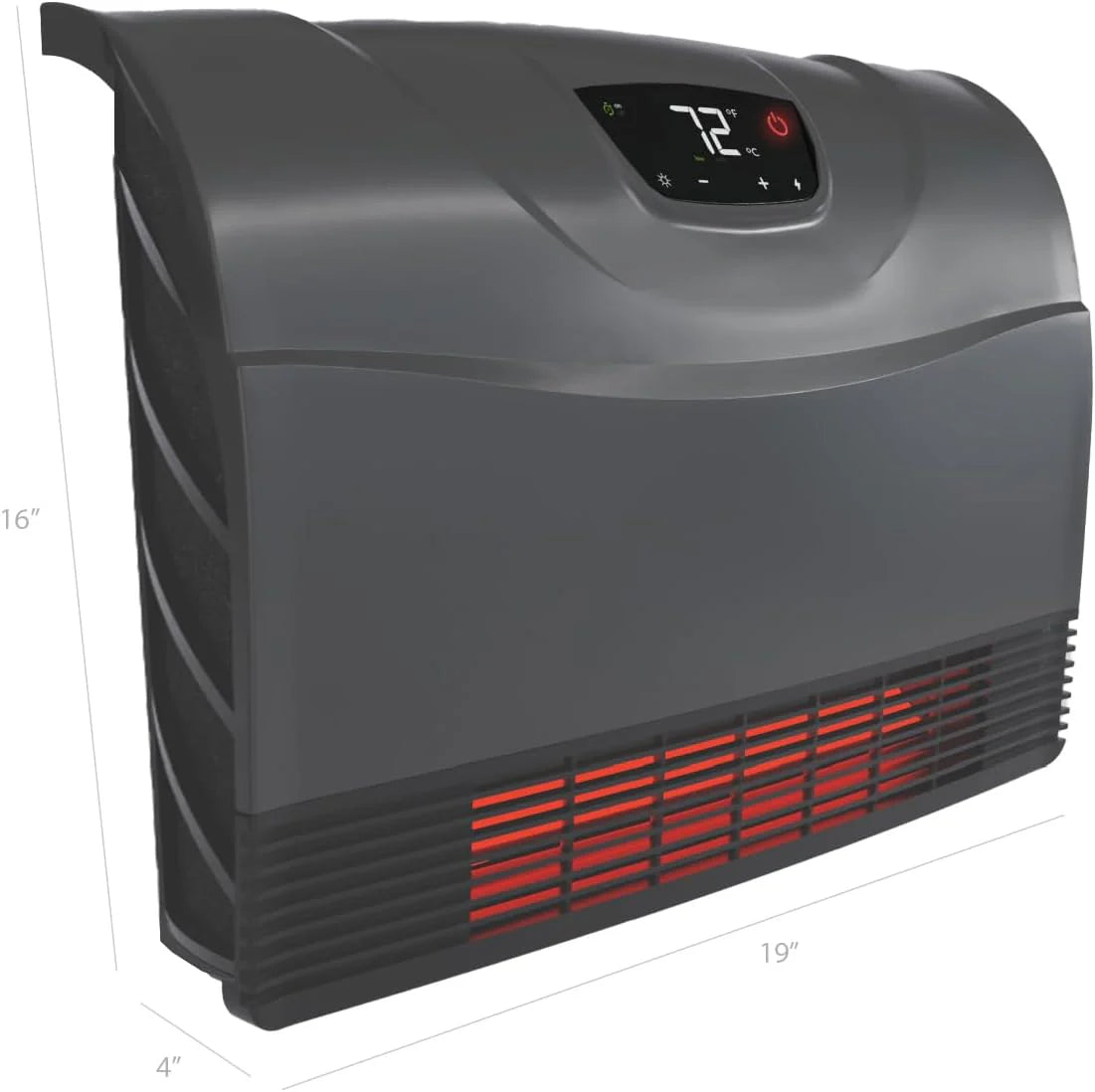 HS-1500-PHX-WIFI Infrared Heater, Wifi Wall Mounted