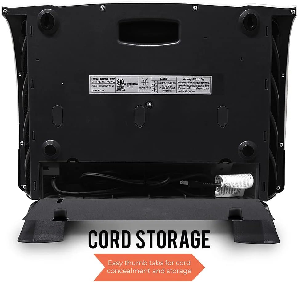 HS-1500-PHX-WIFI Infrared Heater, Wifi Wall Mounted