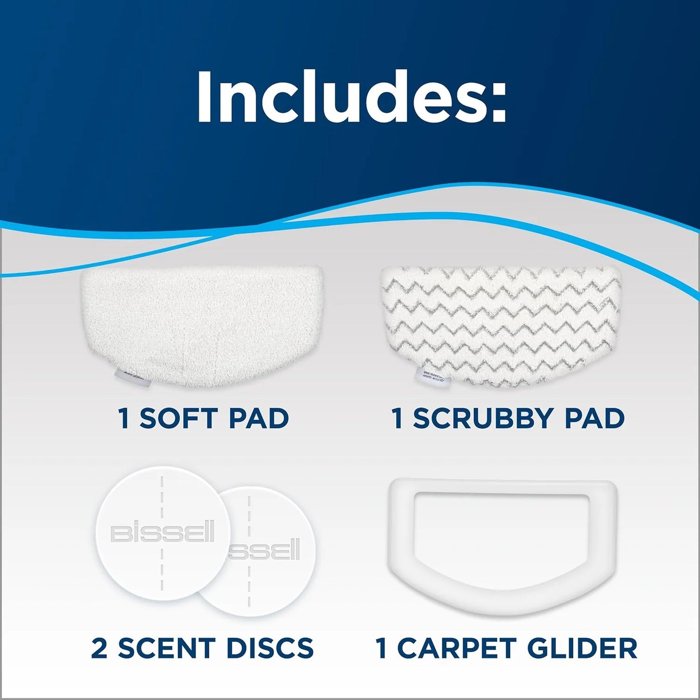 Power Fresh Steam Mop with Natural Sanitization, Floor Steamer, Tile Cleaner, and Hard Wood Floor Cleaner with Flip-Down Easy Scrubber, 1940A