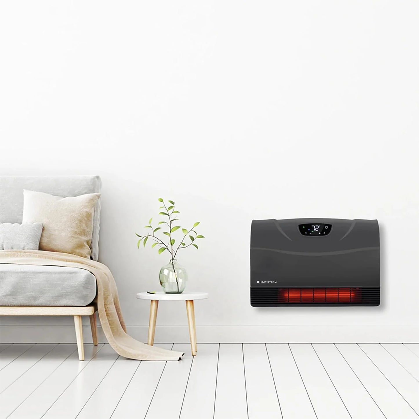 HS-1500-PHX-WIFI Infrared Heater, Wifi Wall Mounted