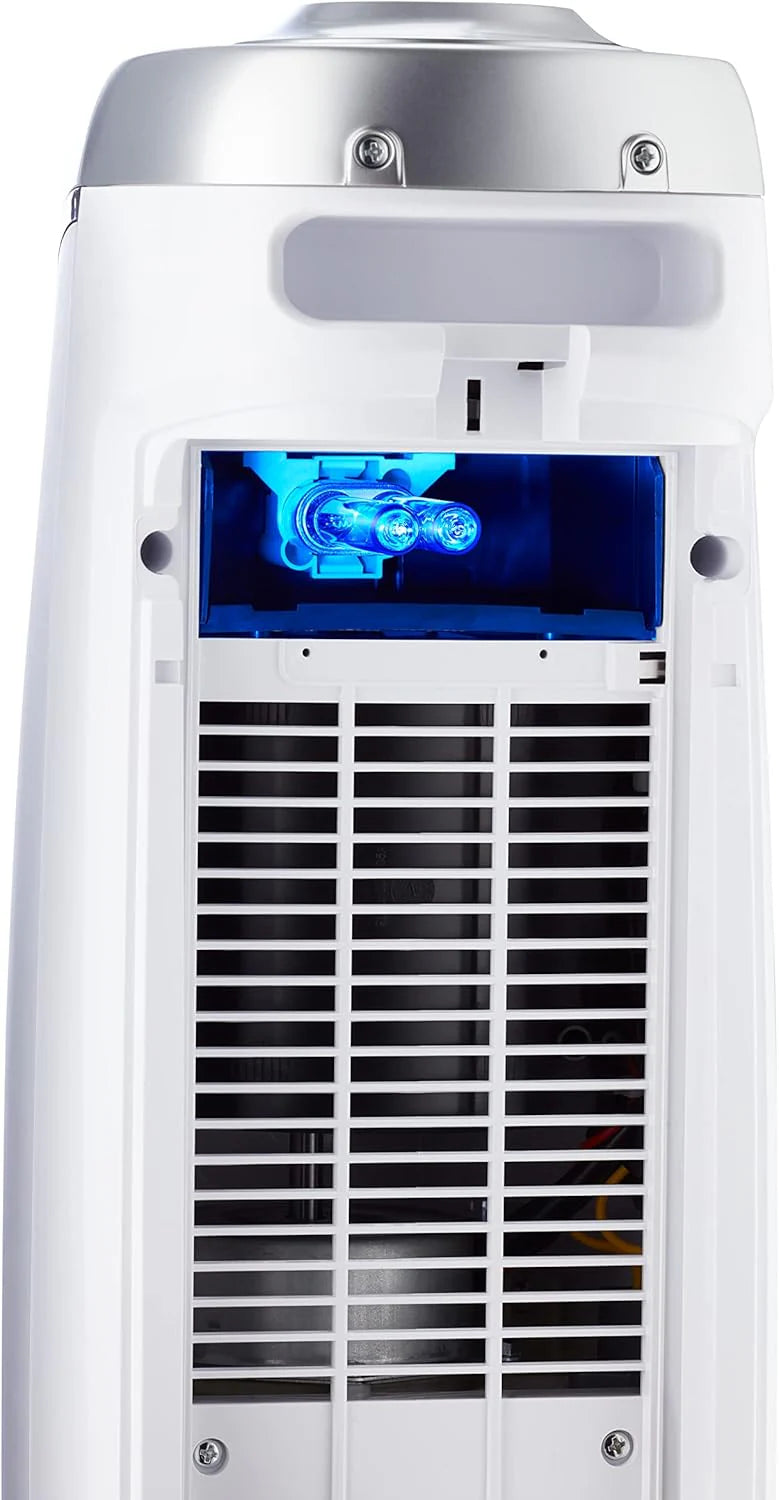 Home air purifier with HEPA pure filter