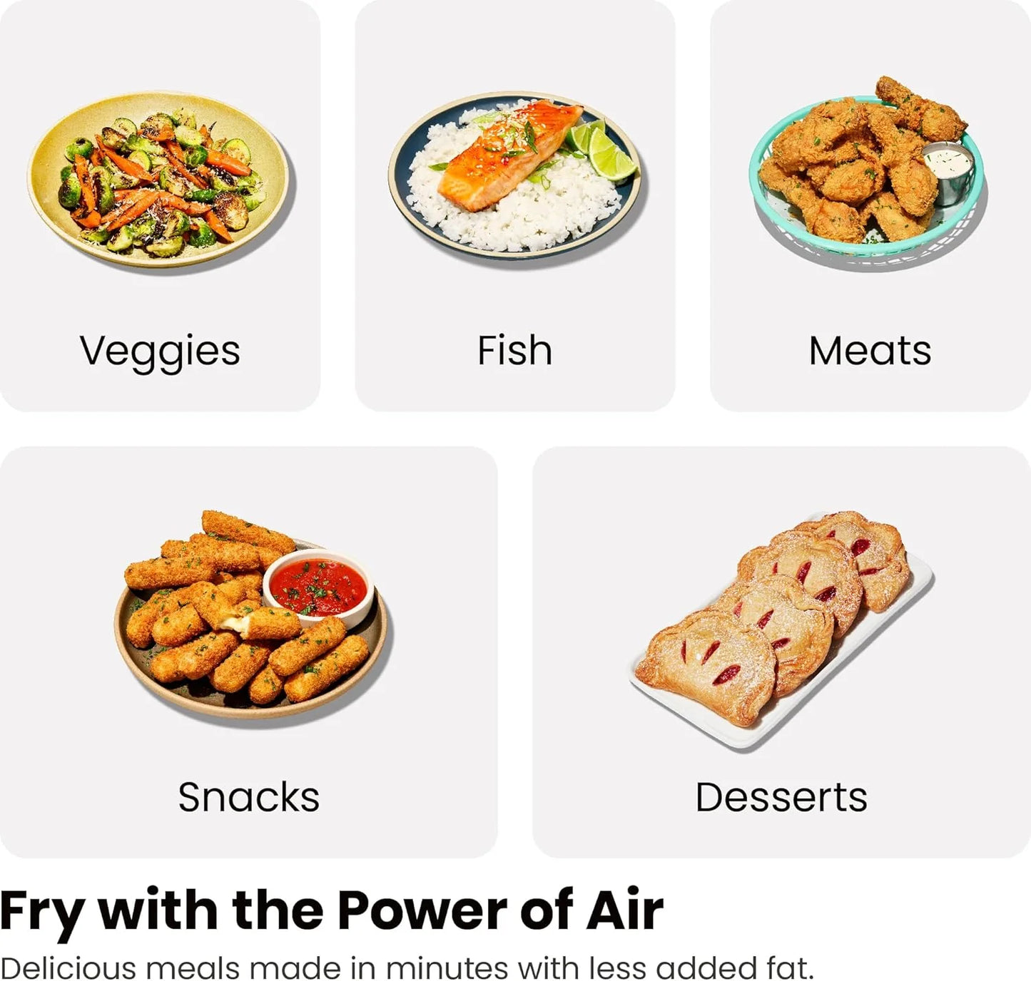 Chefman 6-Quart Dual Basket Air Fryer - Digital Touchscreen, Smart Sync Finish, High-Frying, Auto-Off, 2 Independent 3-Quart Nonstick Pans, Dishwasher-Safe Baskets