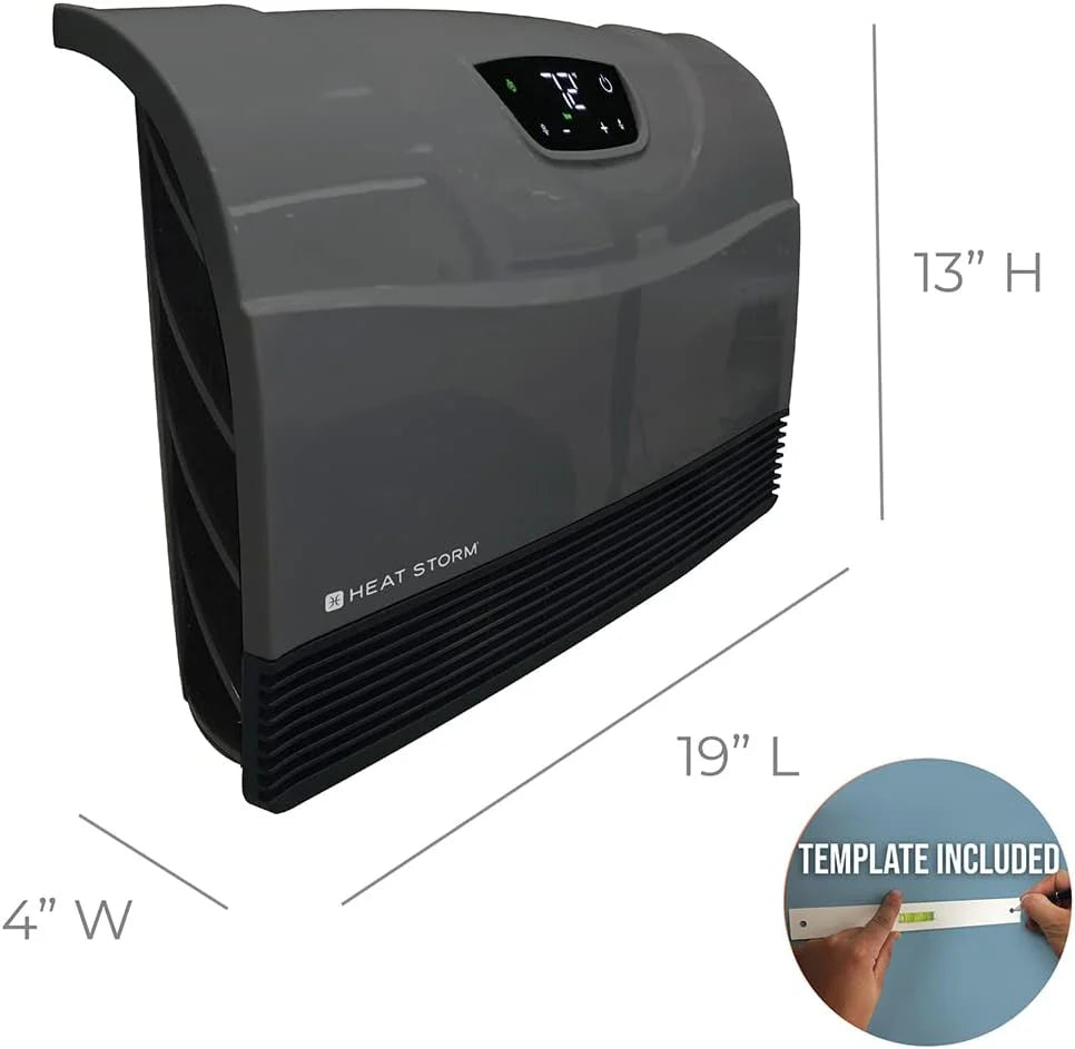 HS-1500-PHX-WIFI Infrared Heater, Wifi Wall Mounted