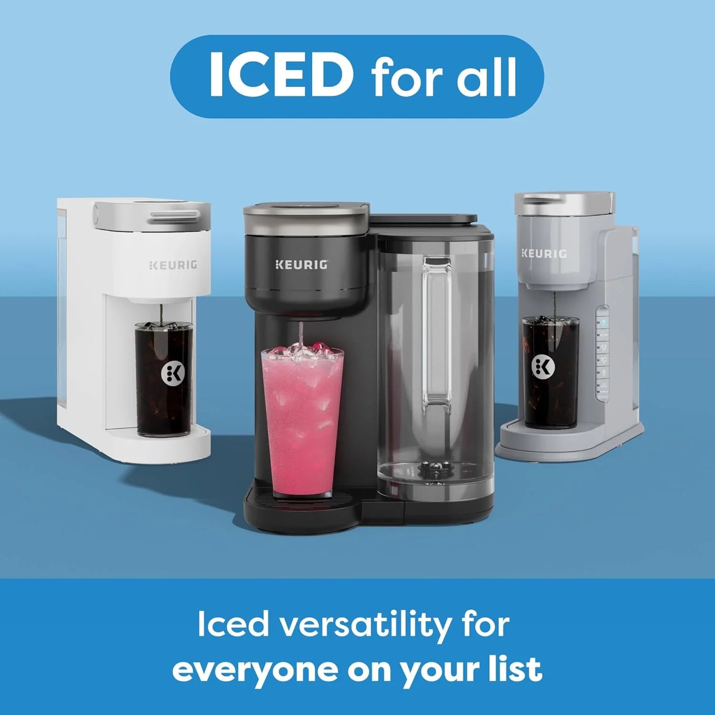 K-Iced Coffee Maker Single Serve K-Cup Pod