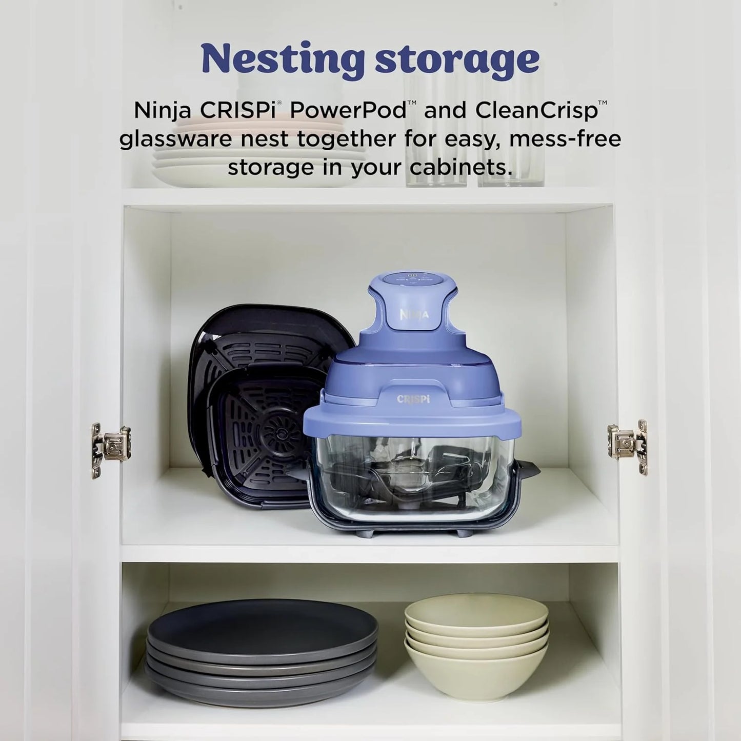 Crispi Air Fryer Microwave Freezer & Dishwasher Safe