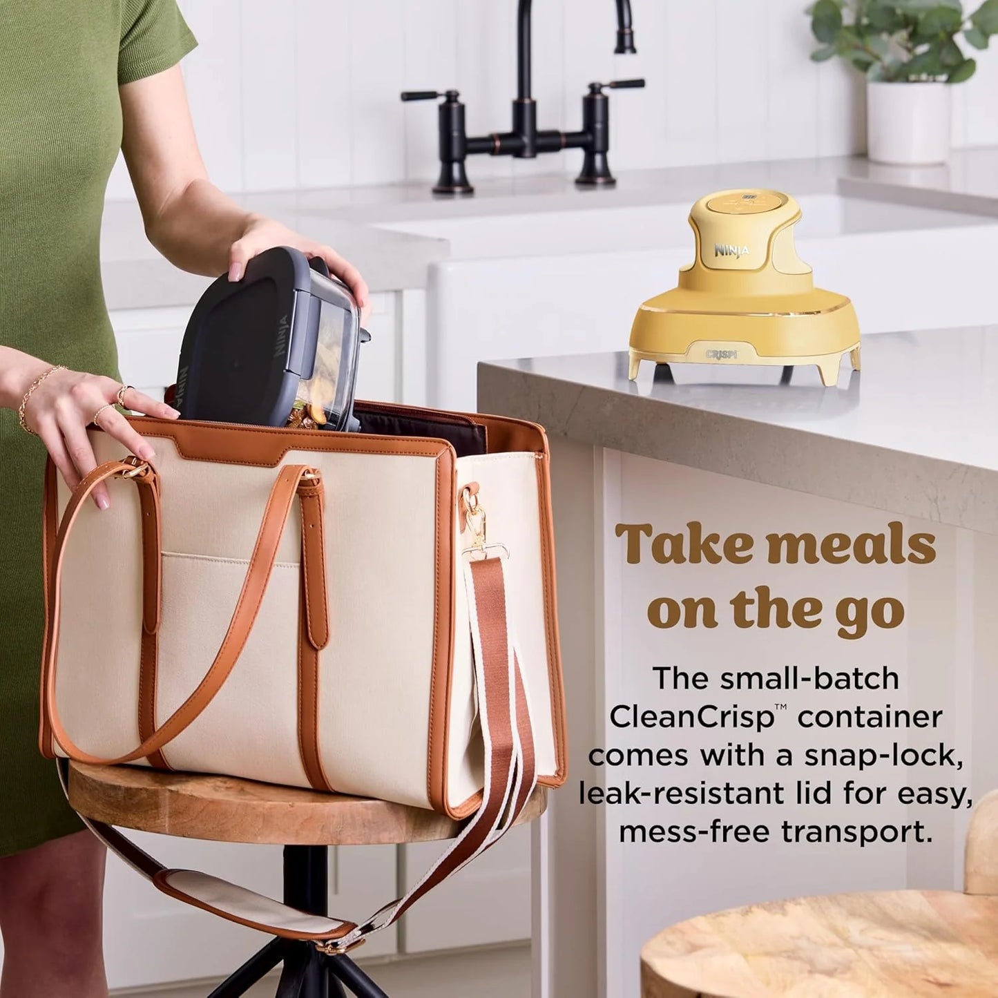 Crispi Air Fryer Microwave Freezer & Dishwasher Safe