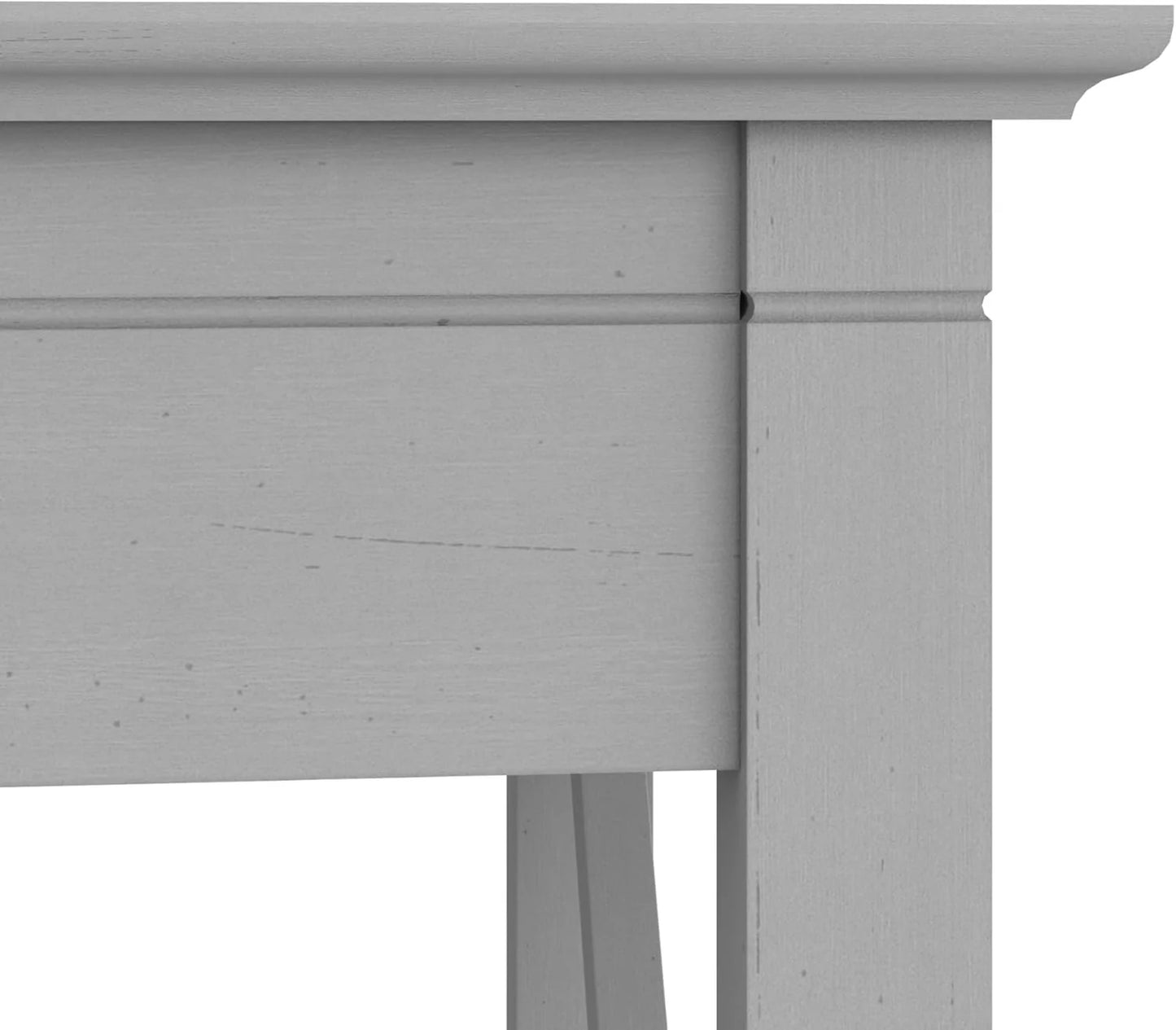 Key West Small End Table with Storage Modern Farmhouse Accent Shelf