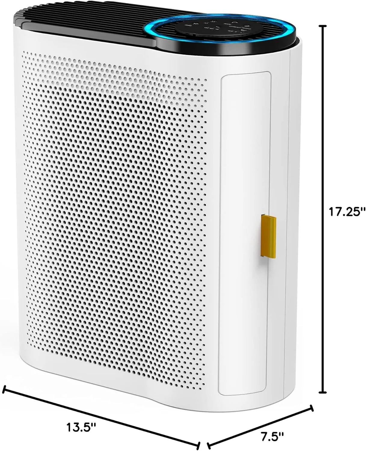 Home air purifier equipped with air quality sensor