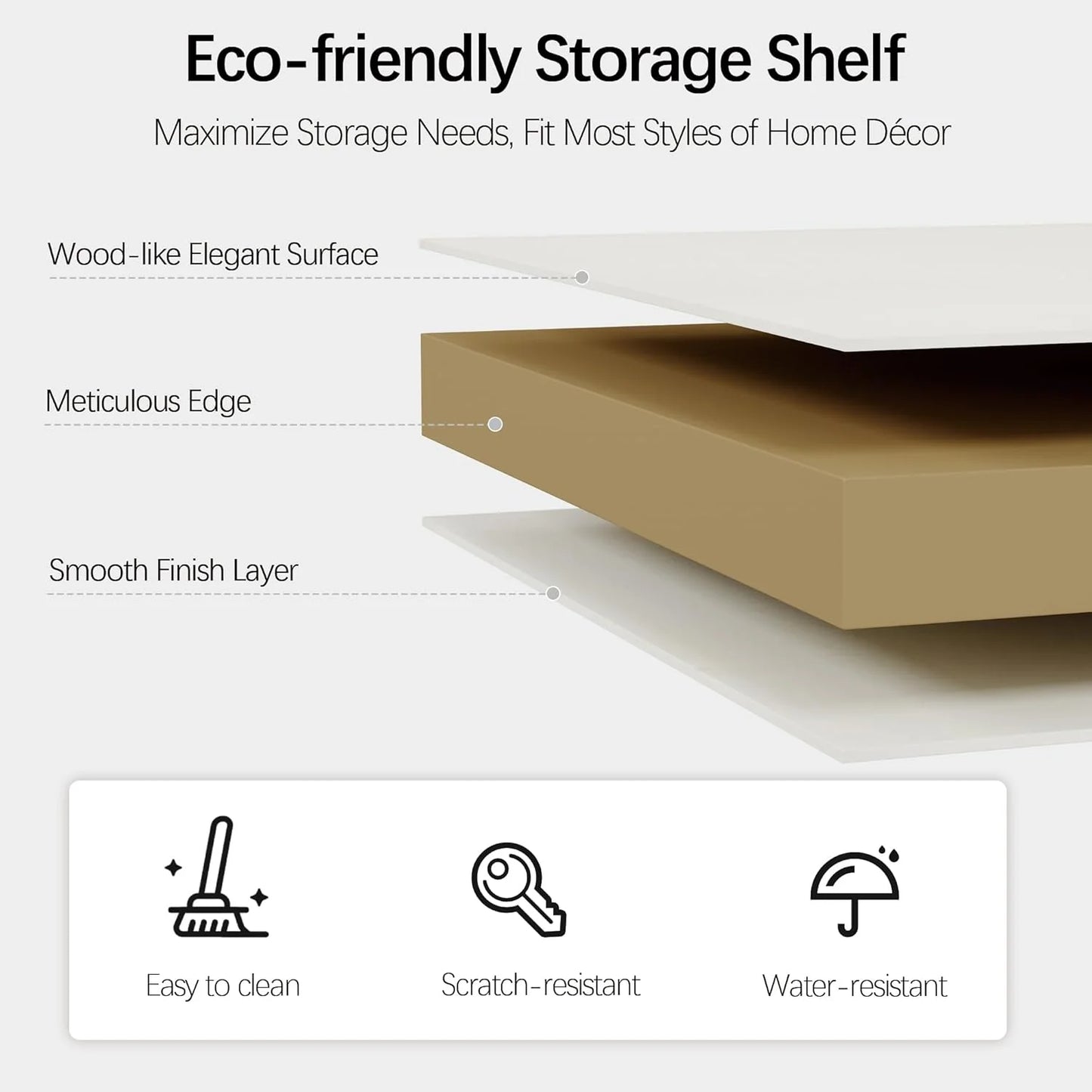 70-Inch Tall White Bookcase 5 Tiers Shelves Open Storage Bookshelf