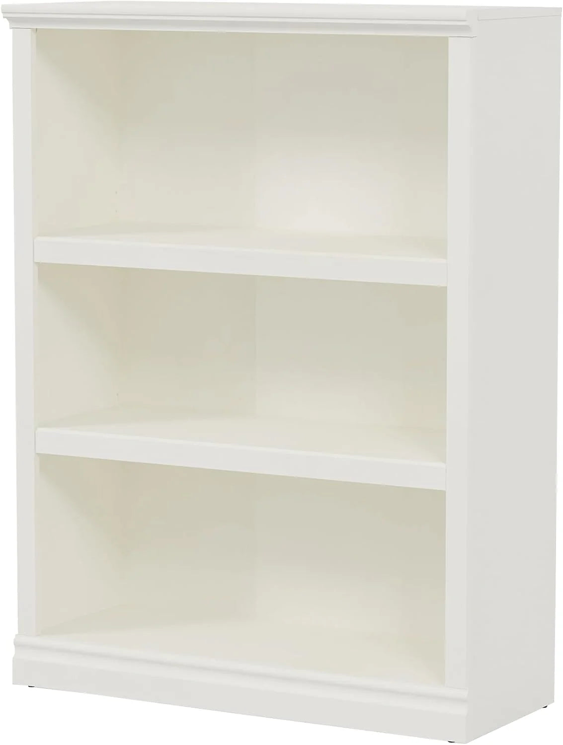 70-Inch Tall White Bookcase 5 Tiers Shelves Open Storage Bookshelf