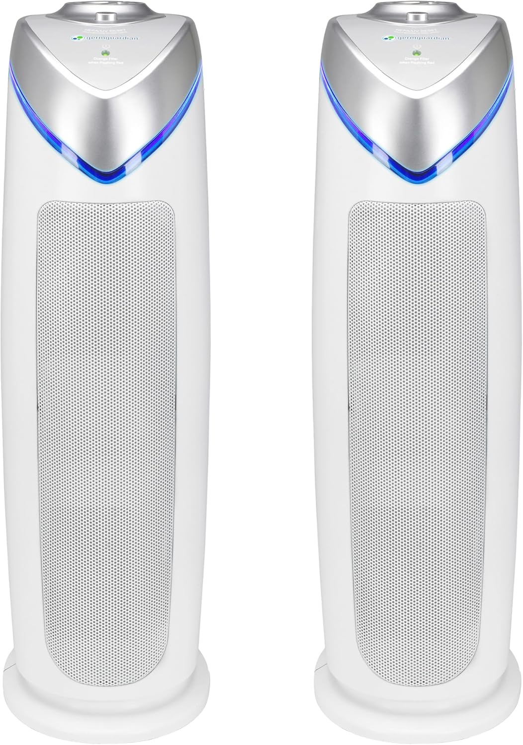 Home air purifier with HEPA pure filter