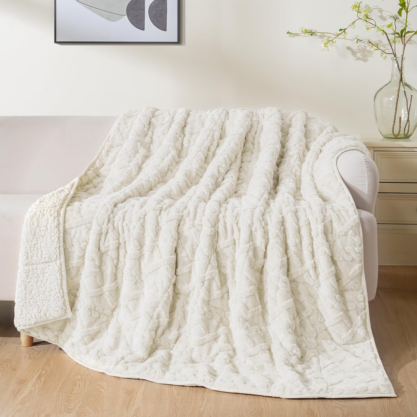 Weighted Blanket for Adults Queen Size 15lbs 60x80 inches