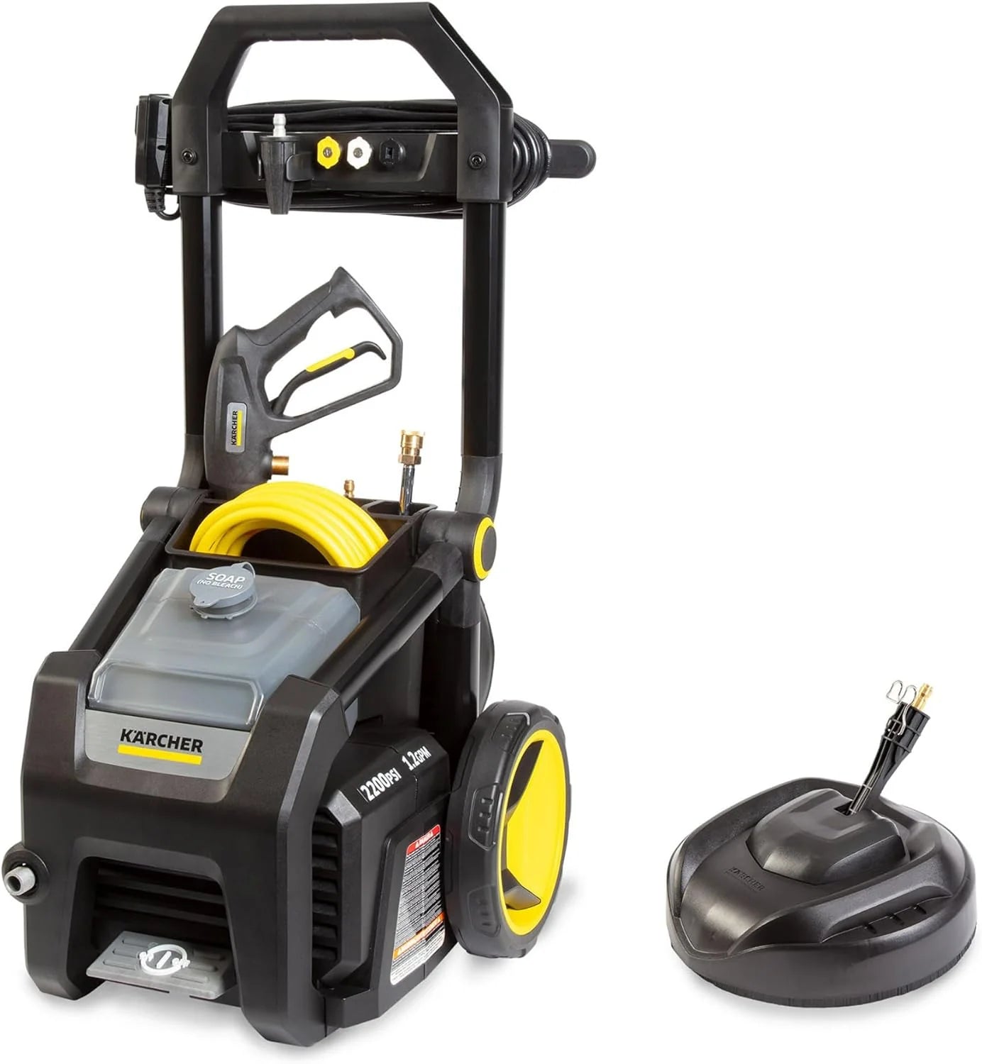 Kärcher Pressure Washer K1700 3 nozzles, detergent box