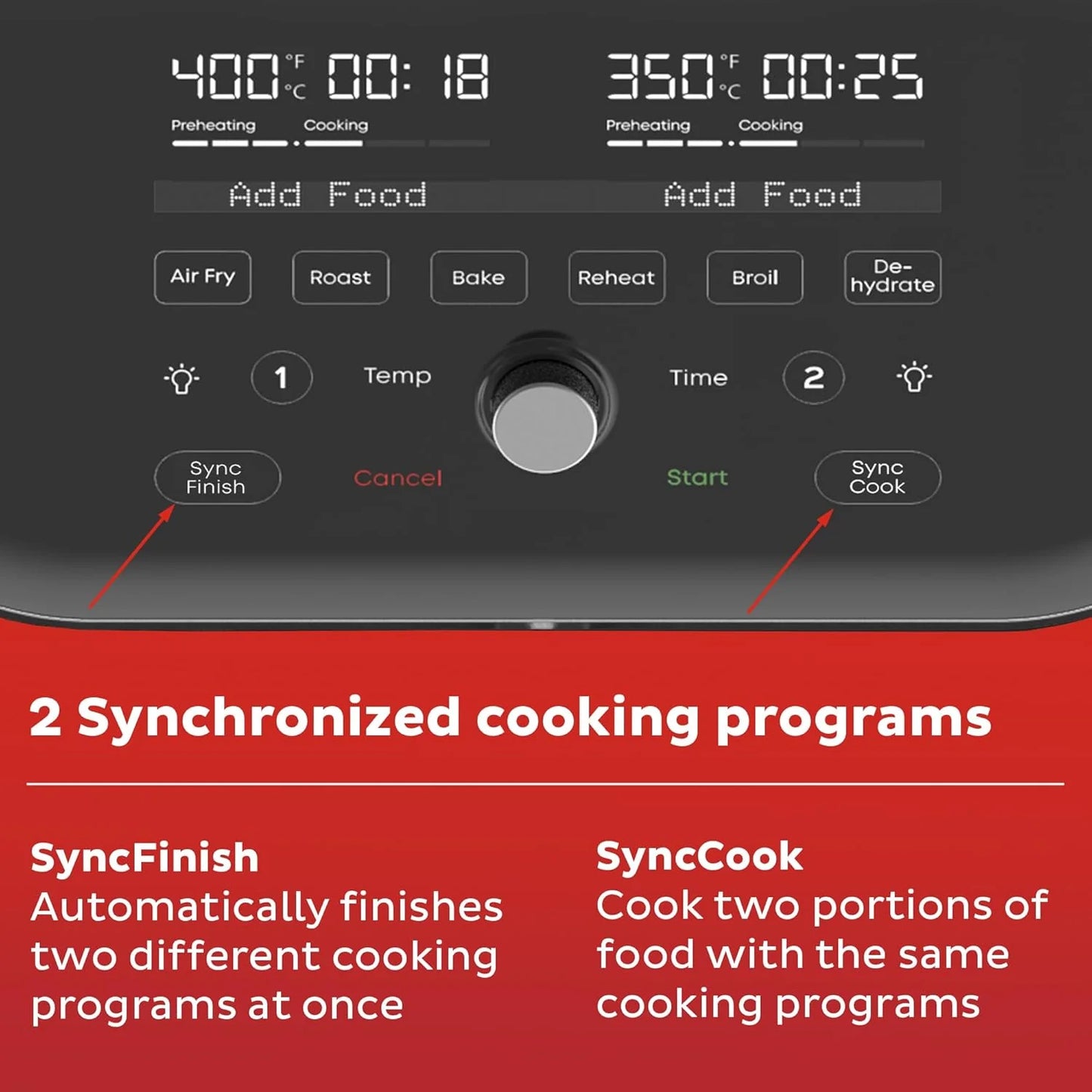 Instant Pot Vortex Plus 6QT Air Fryer with Odor Removal Technology, 6-in-1 Function