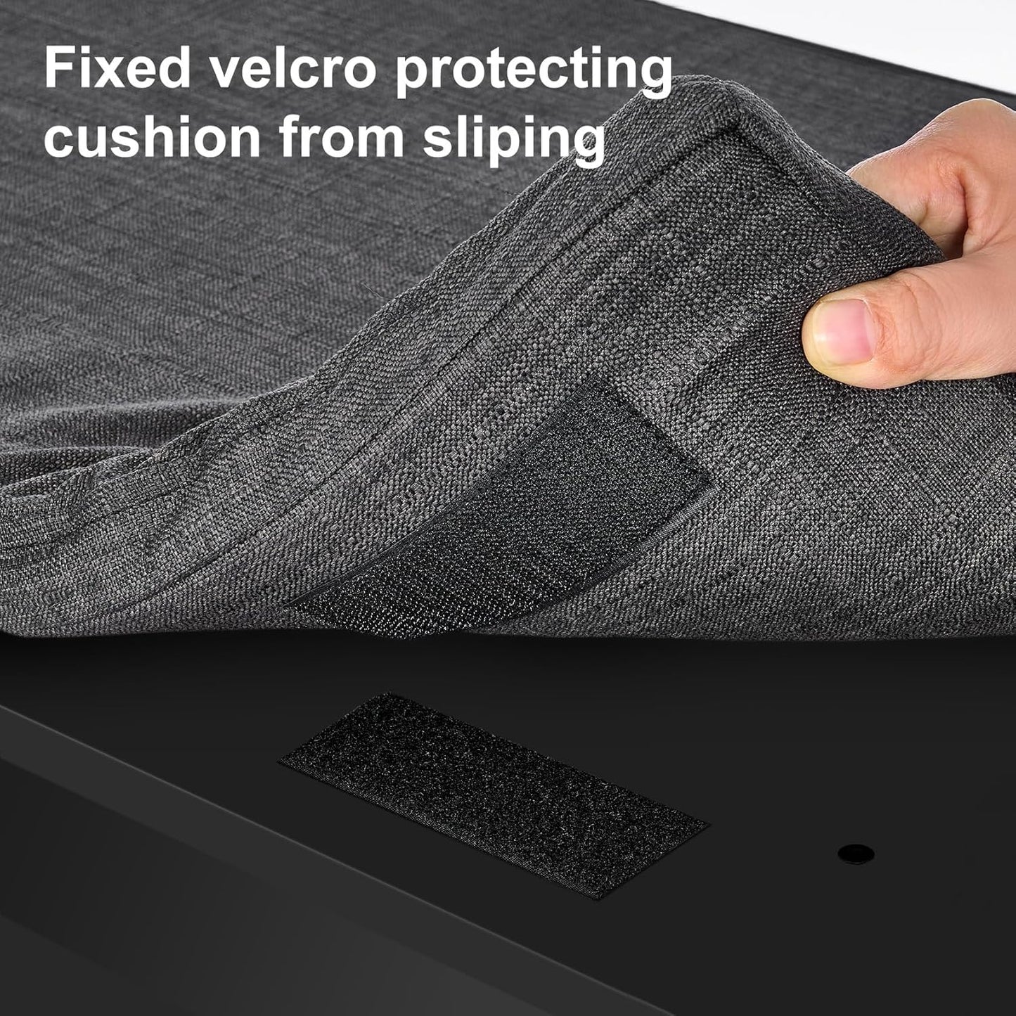 2-Tier Storage Bench, Shoe Bench with Thickened Padded Seat Cushion, Entryway Bench with 4 Doors, Adjustable Shelf