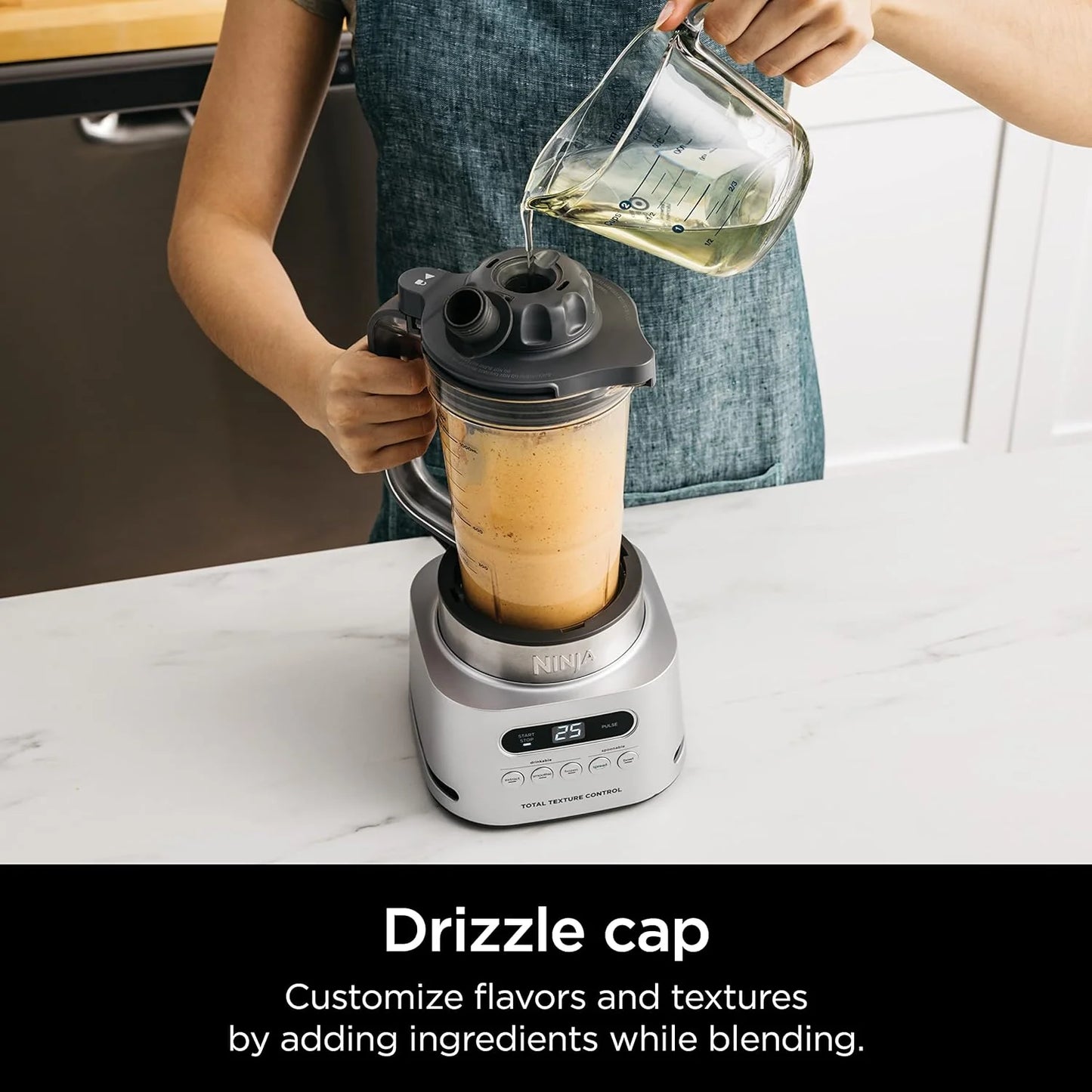 Ninja SS151 Twisti Blender Duo, High Speed 1600 WP Smoothie Nutrition Extractor