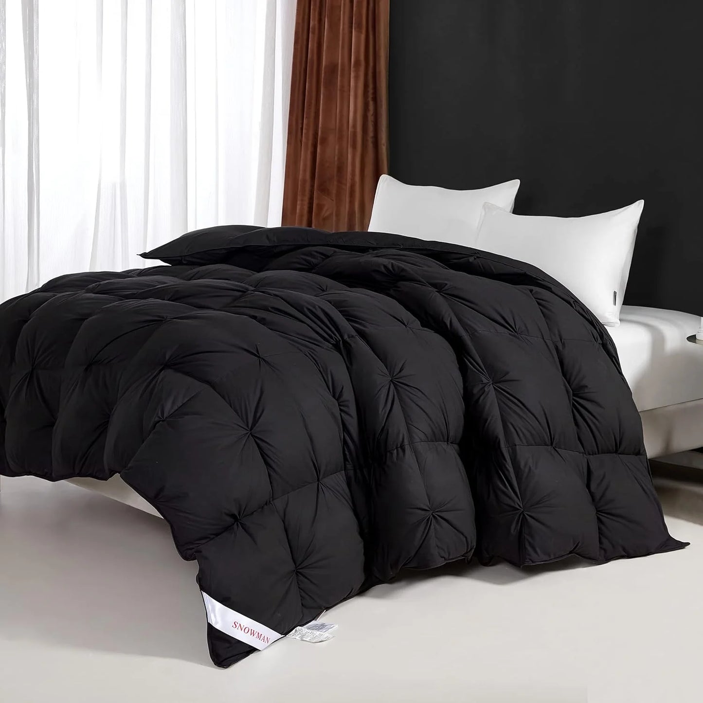 Premium Down Comforter 3D Baffle Box Design