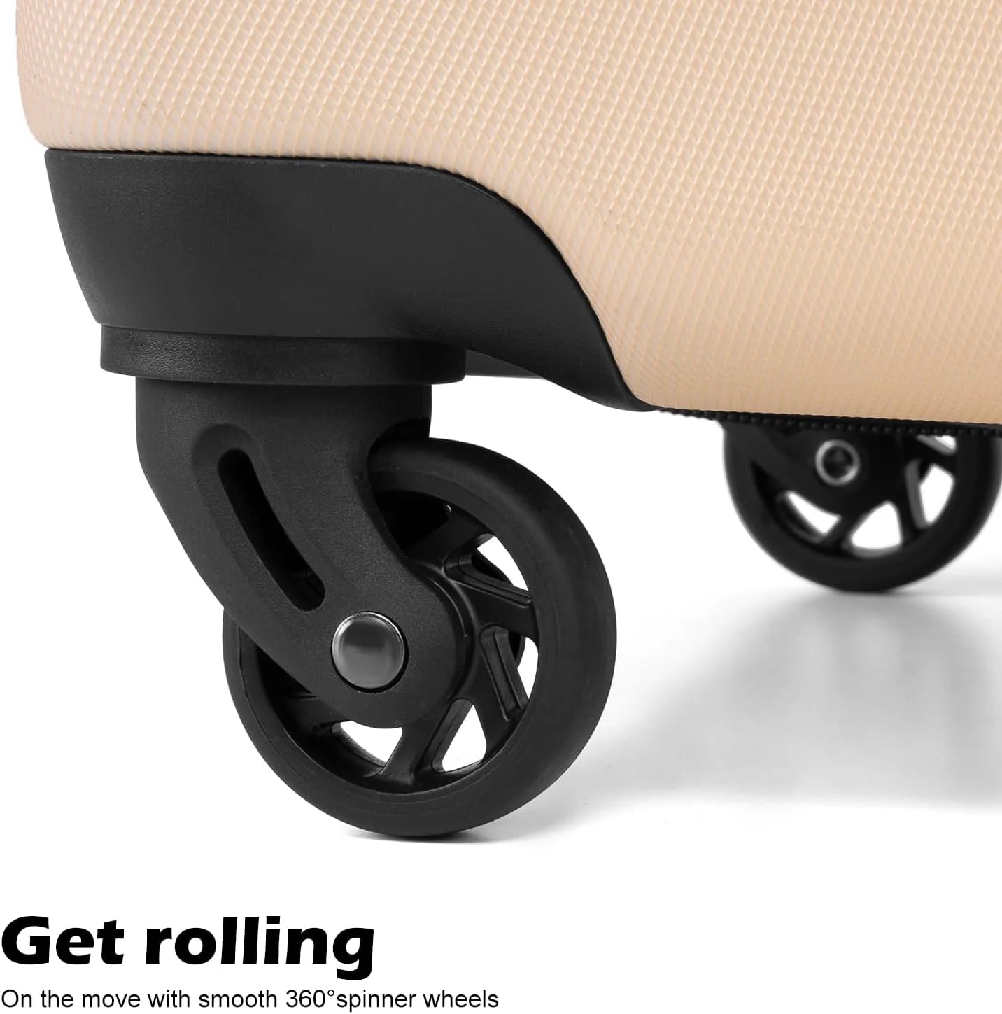 Coolife Luggage 3 Piece Set Suitcase Spinner Hardshell Lightweight TSA Lock