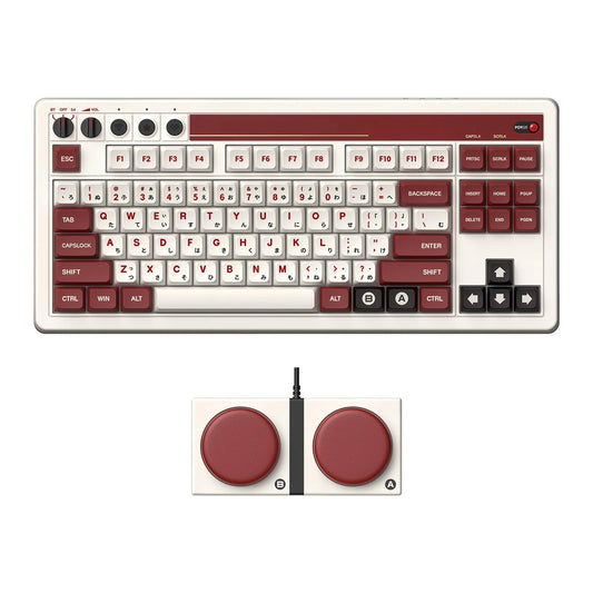 Retro Mechanical Keyboard, Bluetooth/2.4G/USB-C