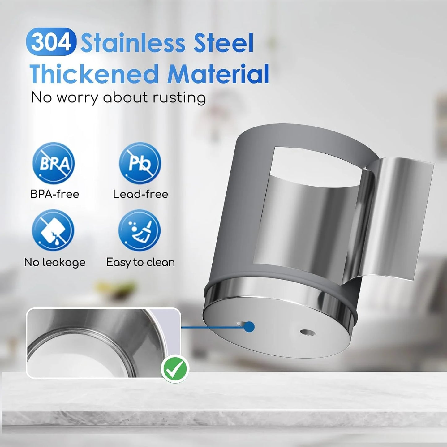 Purewell three-stage 0.01μm ultrafiltration gravity water filtration system 304