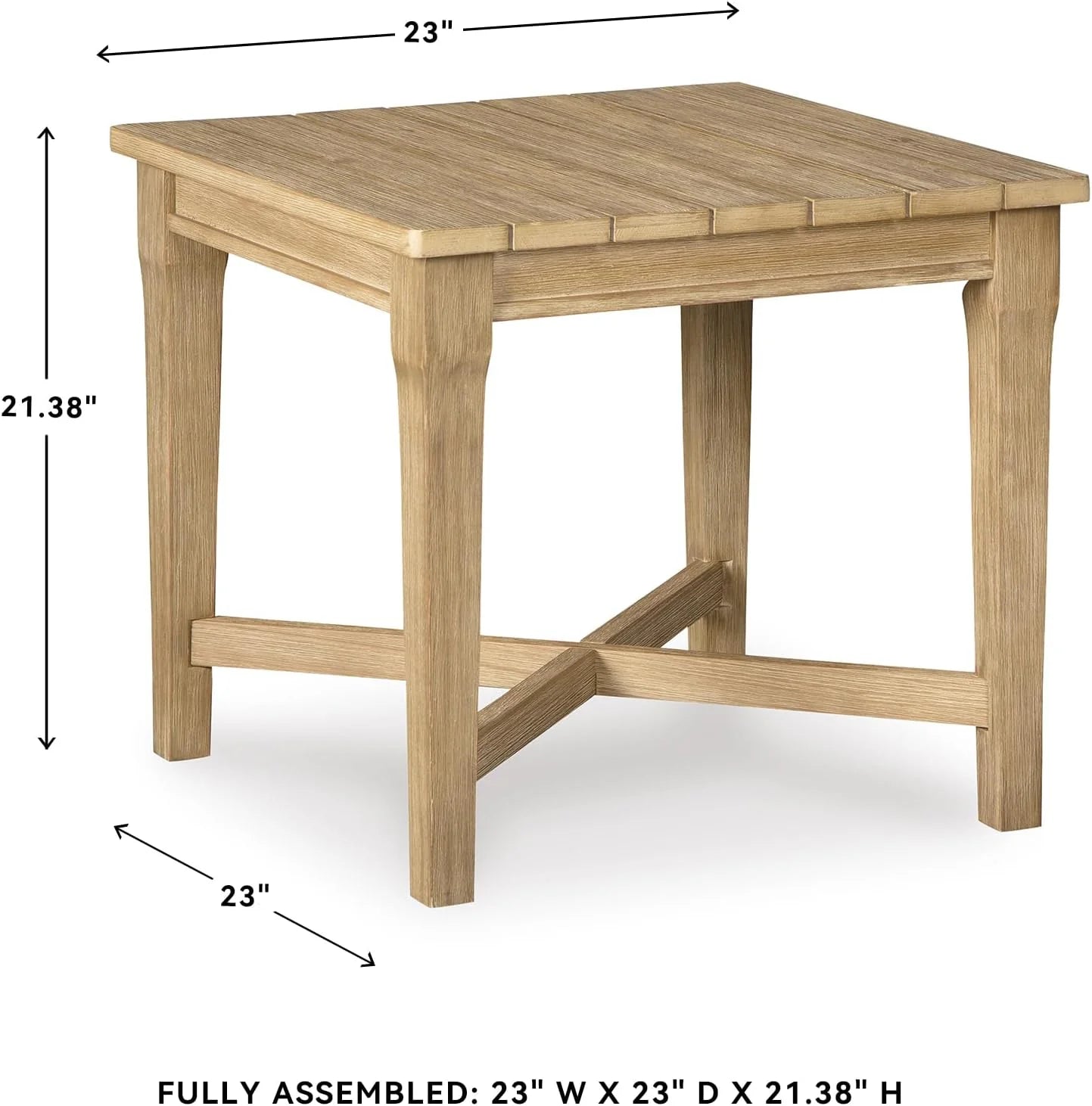 Coastal view outdoor terrace eucalyptus sofa