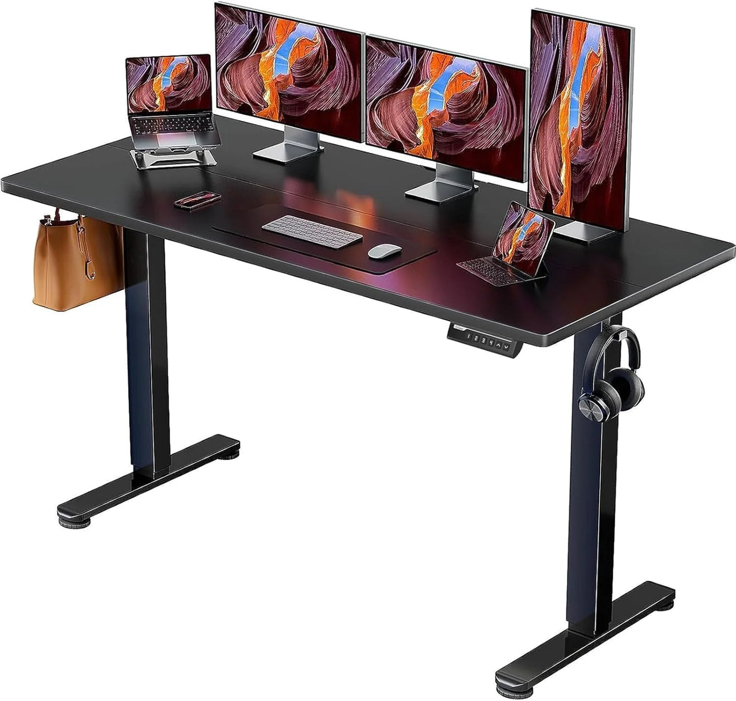 Height Adjustable Electric Standing Desk 47.2 x 23.6 Inches