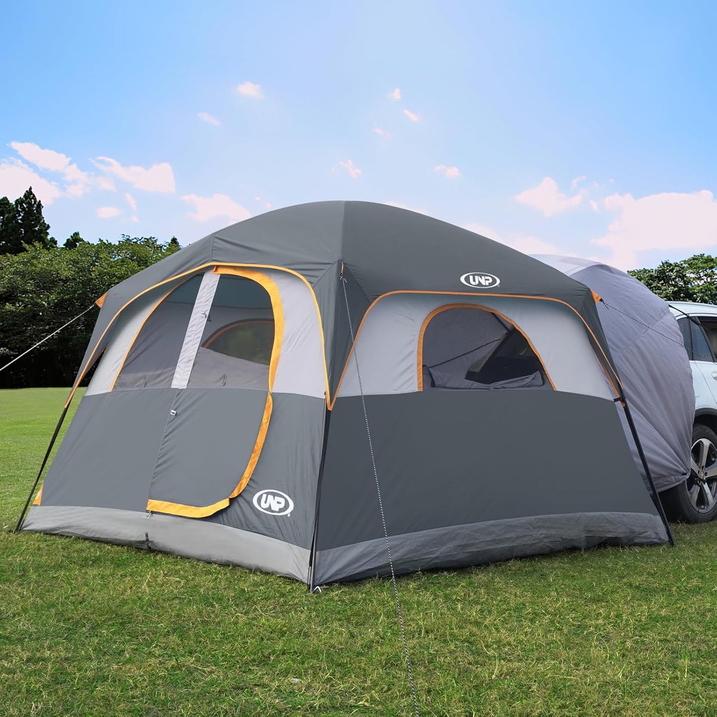 SUV Tent for Camping, 6-Person SUV Tailgate Tent - Easy Set Up with Rainfly