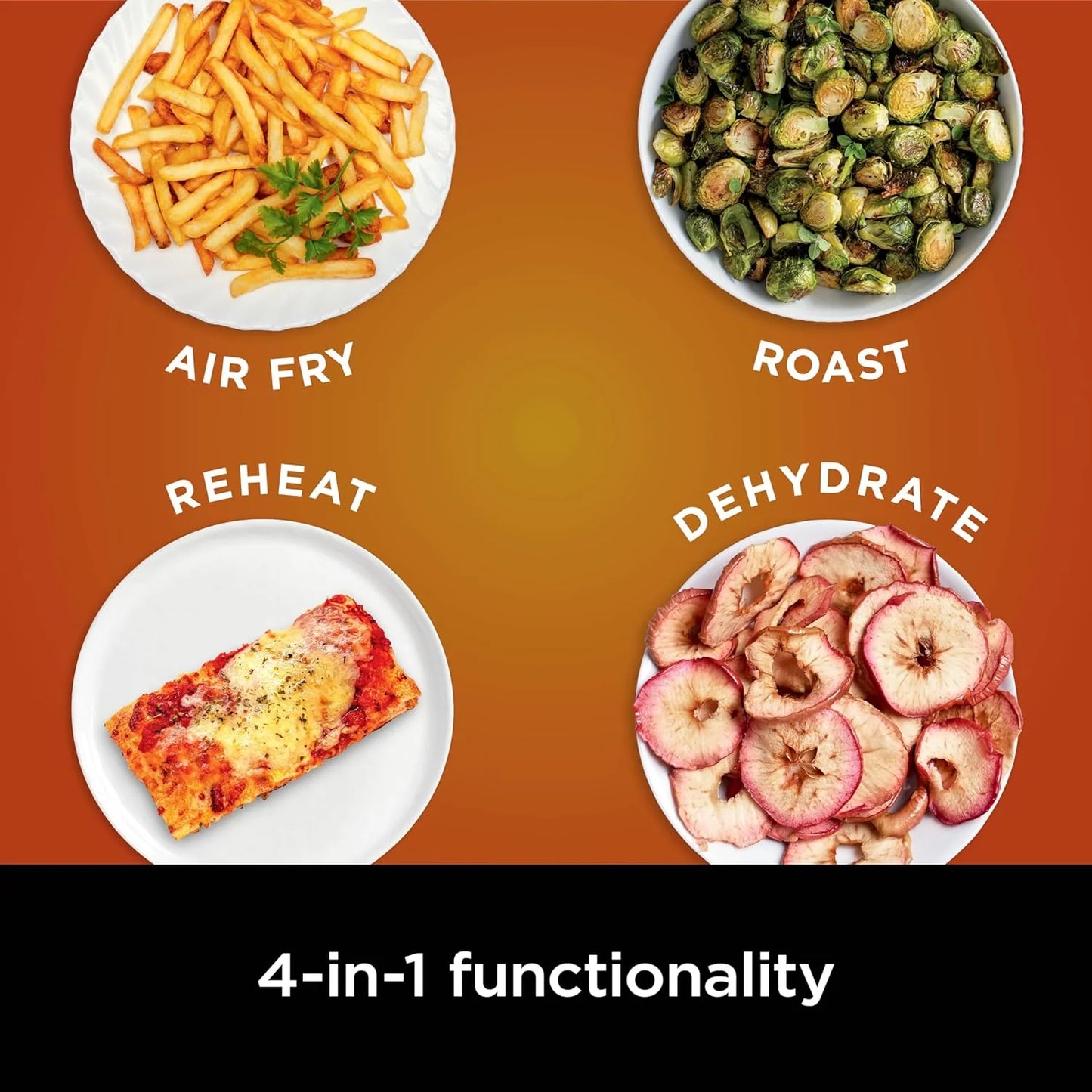 Ninja Air Fryer Pro 5-quart 4-in-1 air fryer that air fries, bakes, reheats, and dehydrates