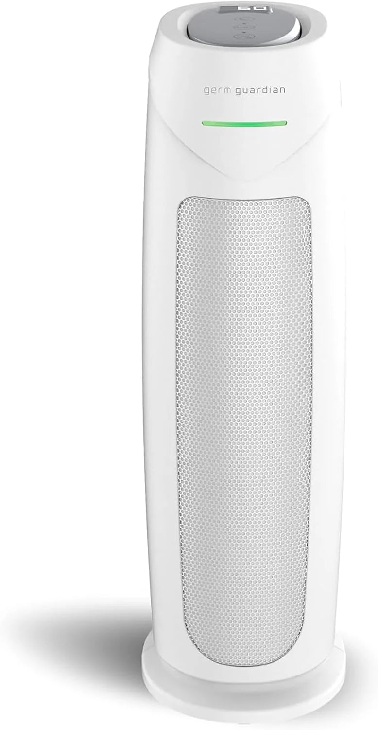 Home air purifier with HEPA pure filter