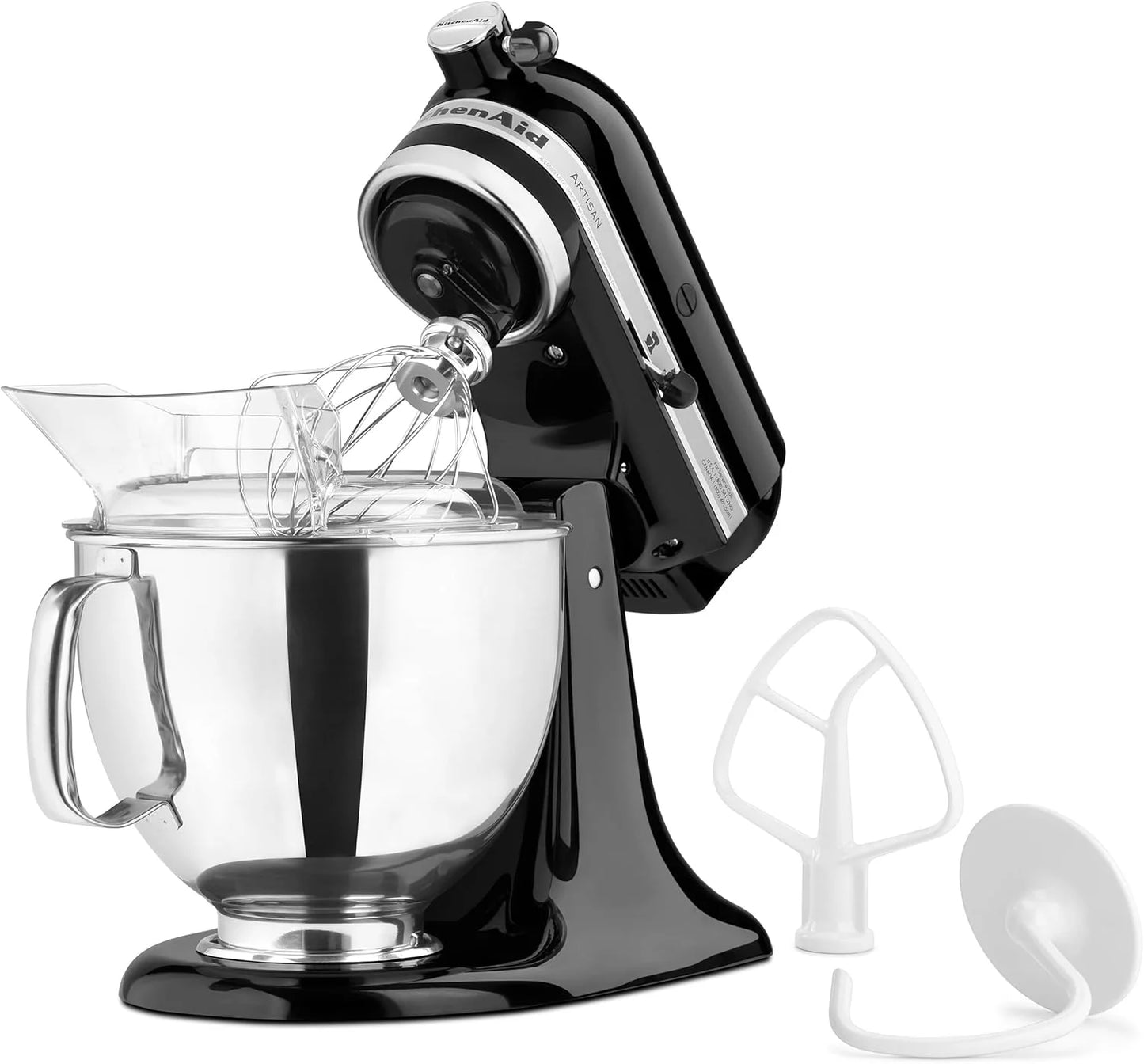 KitchenAid Artisan 5-Quart Tilt-Head Stand Mixer with Pour Flap
