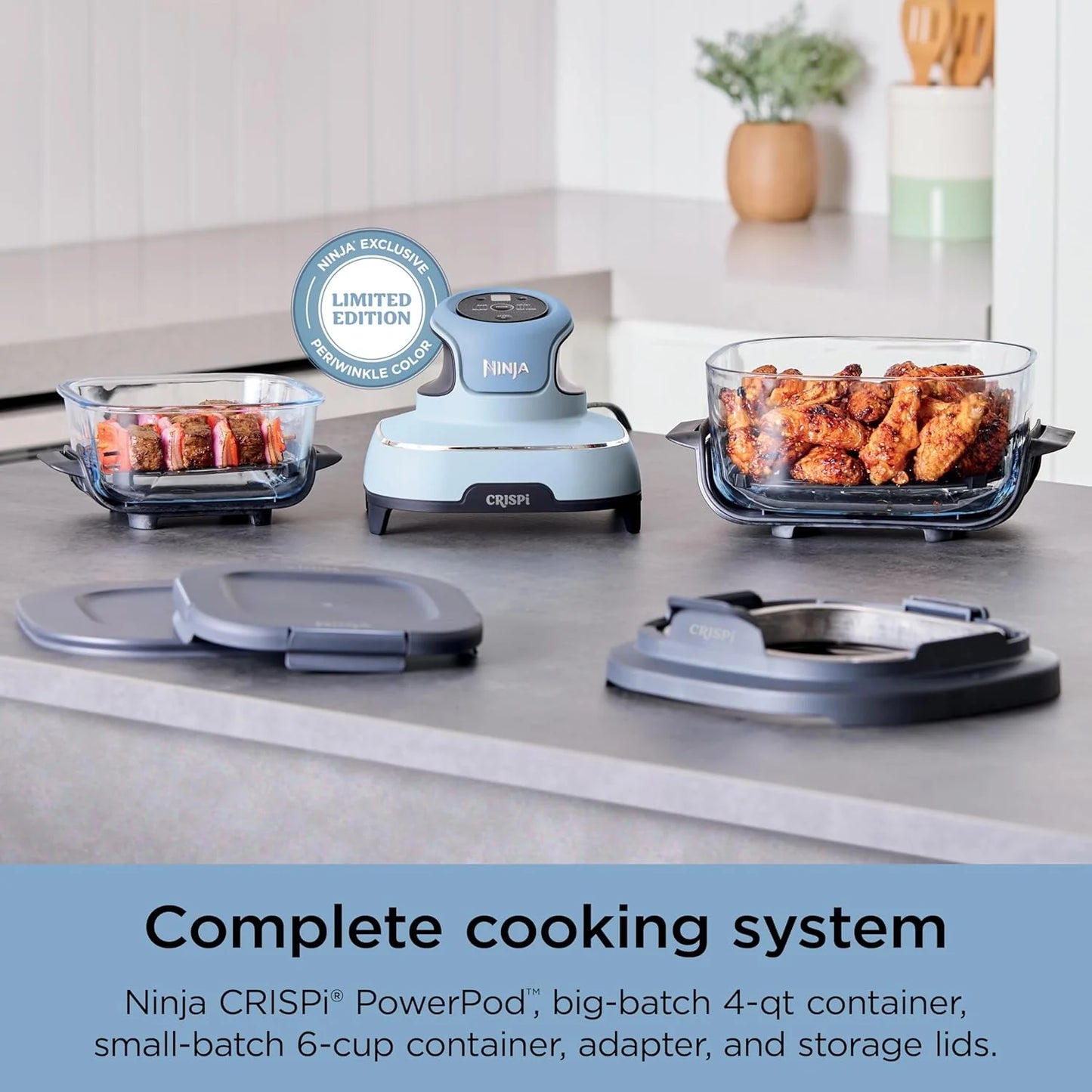 Crispi Air Fryer Microwave Freezer & Dishwasher Safe