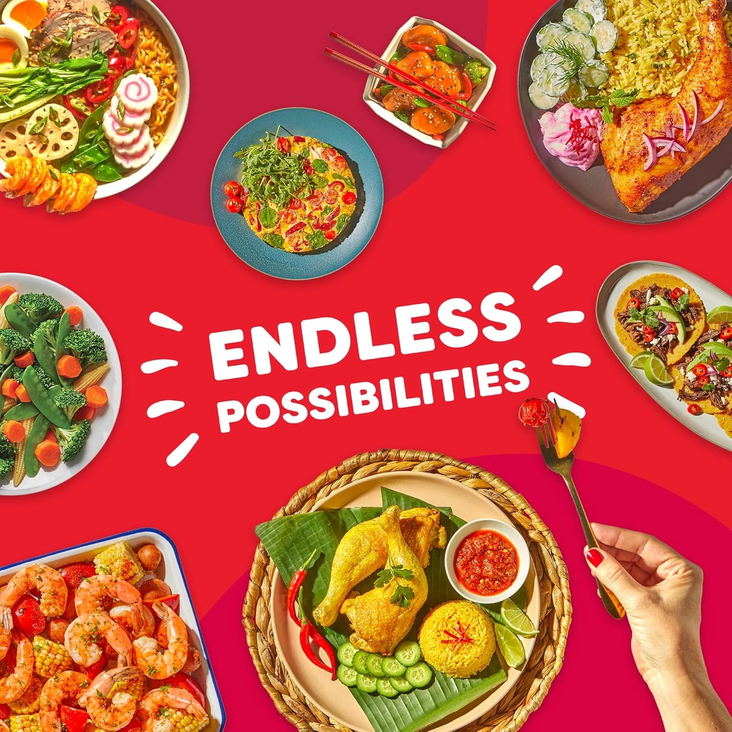 9-in-1 Multicooker, Pressure Cooker, Slow Cook, Rice Maker, Steamer, Sauté, Yogurt, Warmer & Sterilizer, Includes App With Over 800 Recipes, Stainless Steel, 6 Quarts