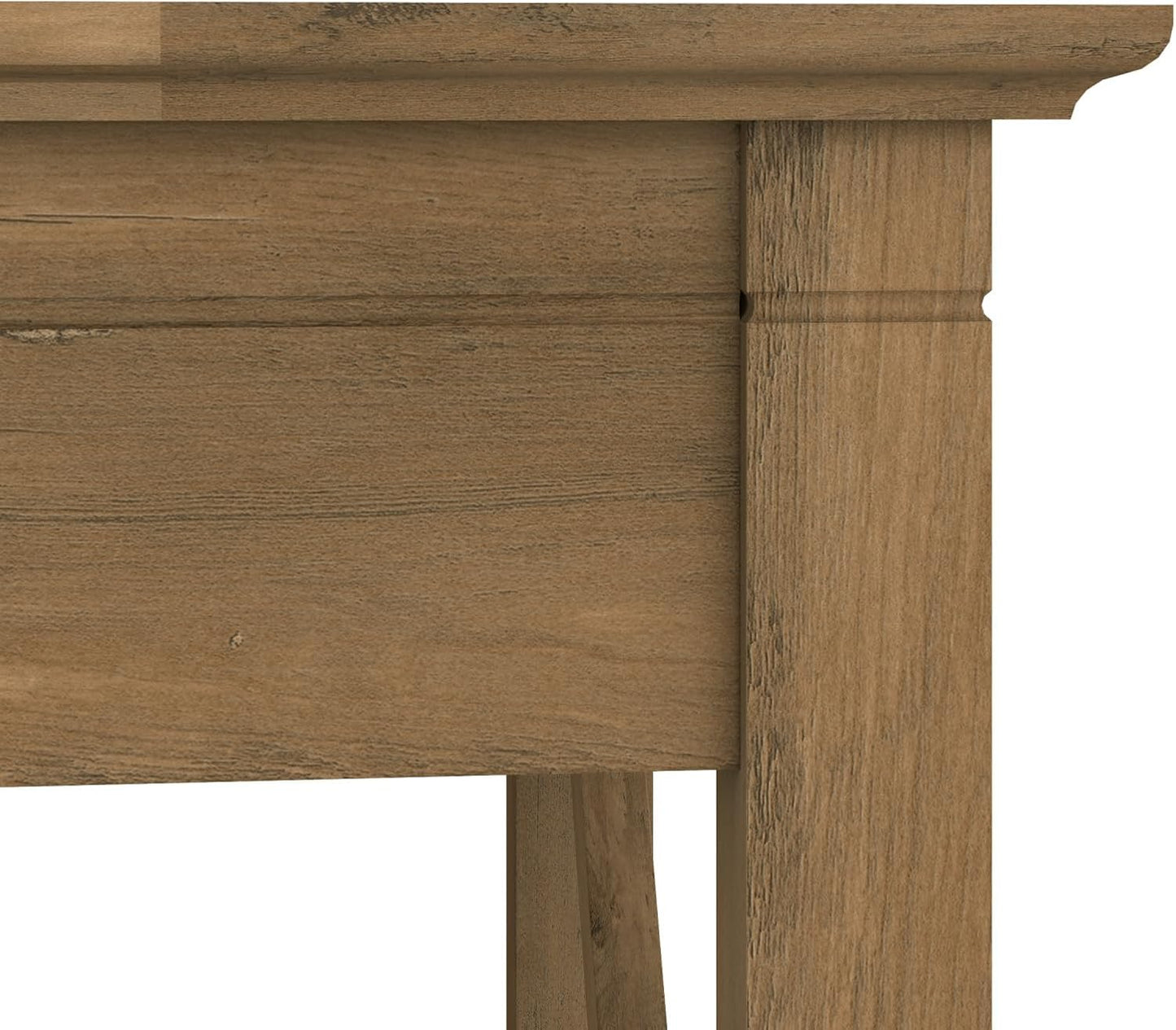 Key West Small End Table with Storage Modern Farmhouse Accent Shelf