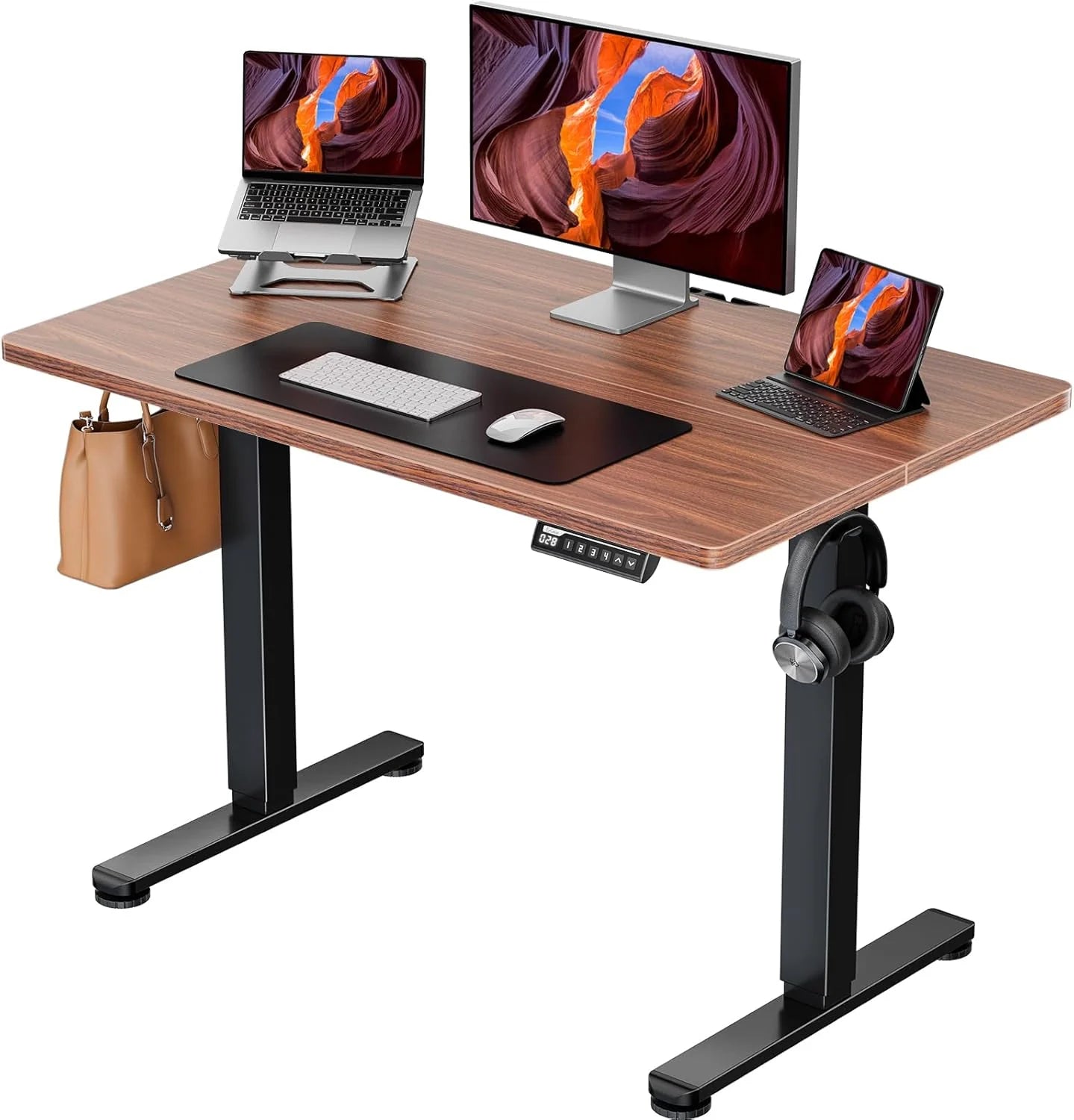 Height Adjustable Electric Standing Desk 47.2 x 23.6 Inches