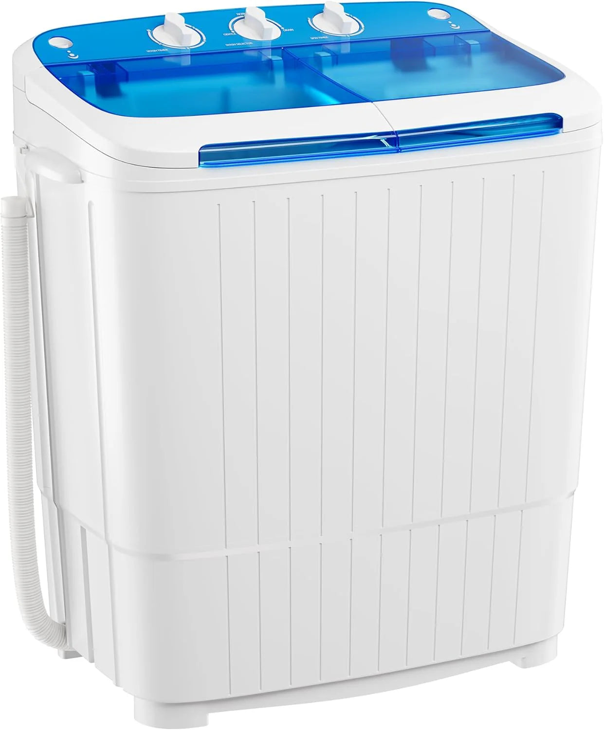 INTERGREAT Portable Washing Machine 16 lb Twin Tub Washing Machine