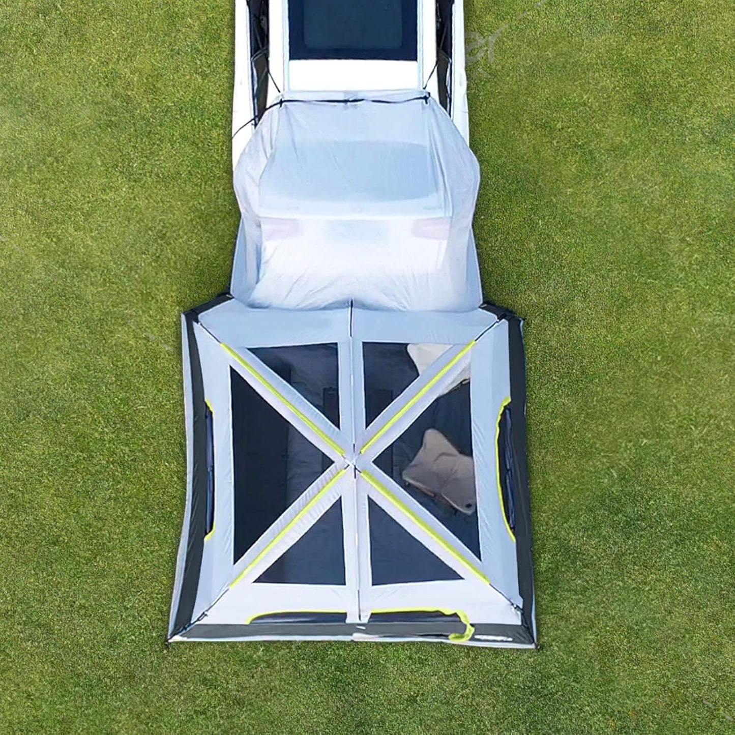 SUV Tent for Camping, 6-Person SUV Tailgate Tent - Easy Set Up with Rainfly