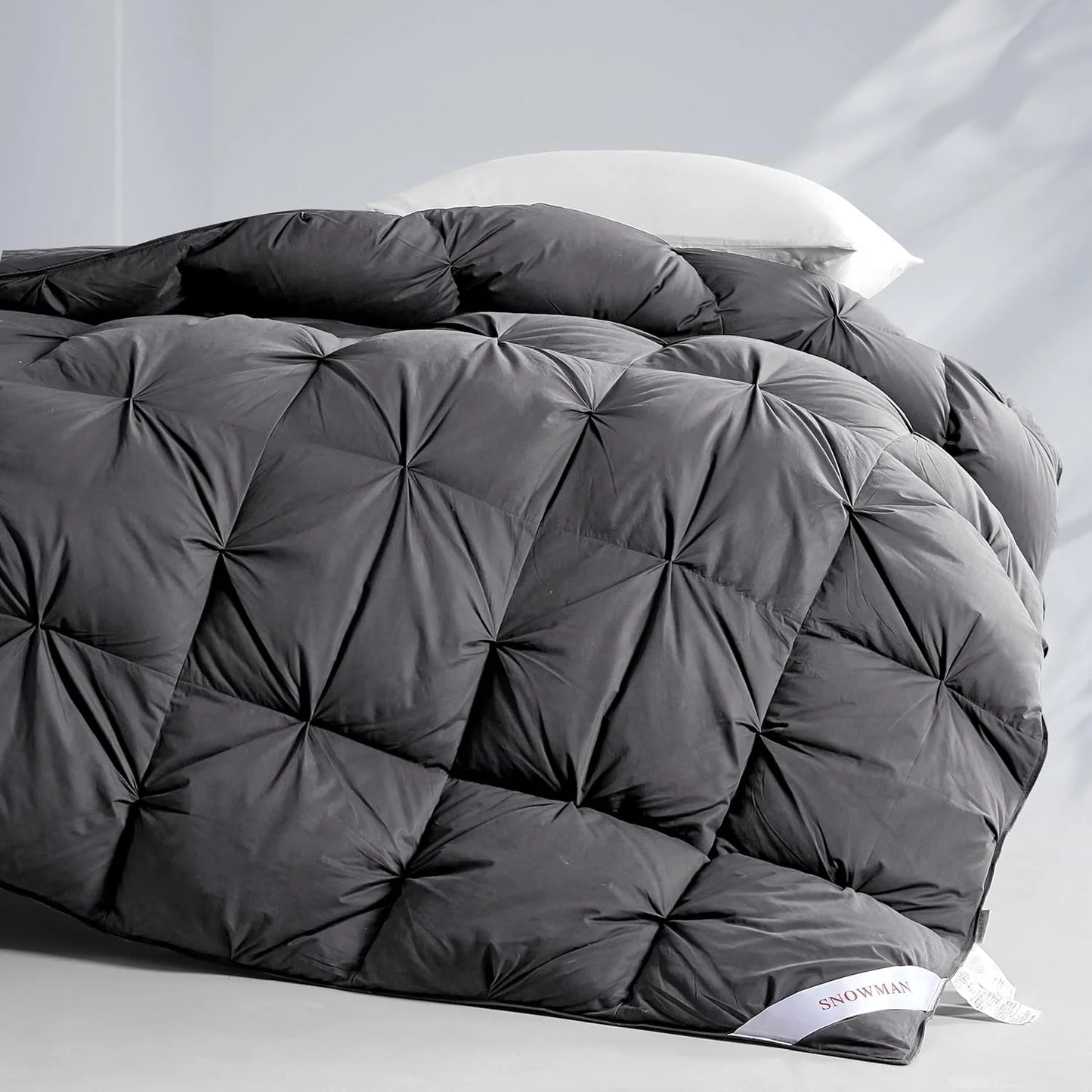 Premium Down Comforter 3D Baffle Box Design
