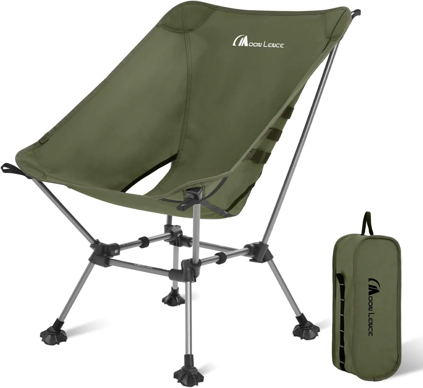 Portable Camping Chair Plus Folding Chair for Backpacking and Hiking