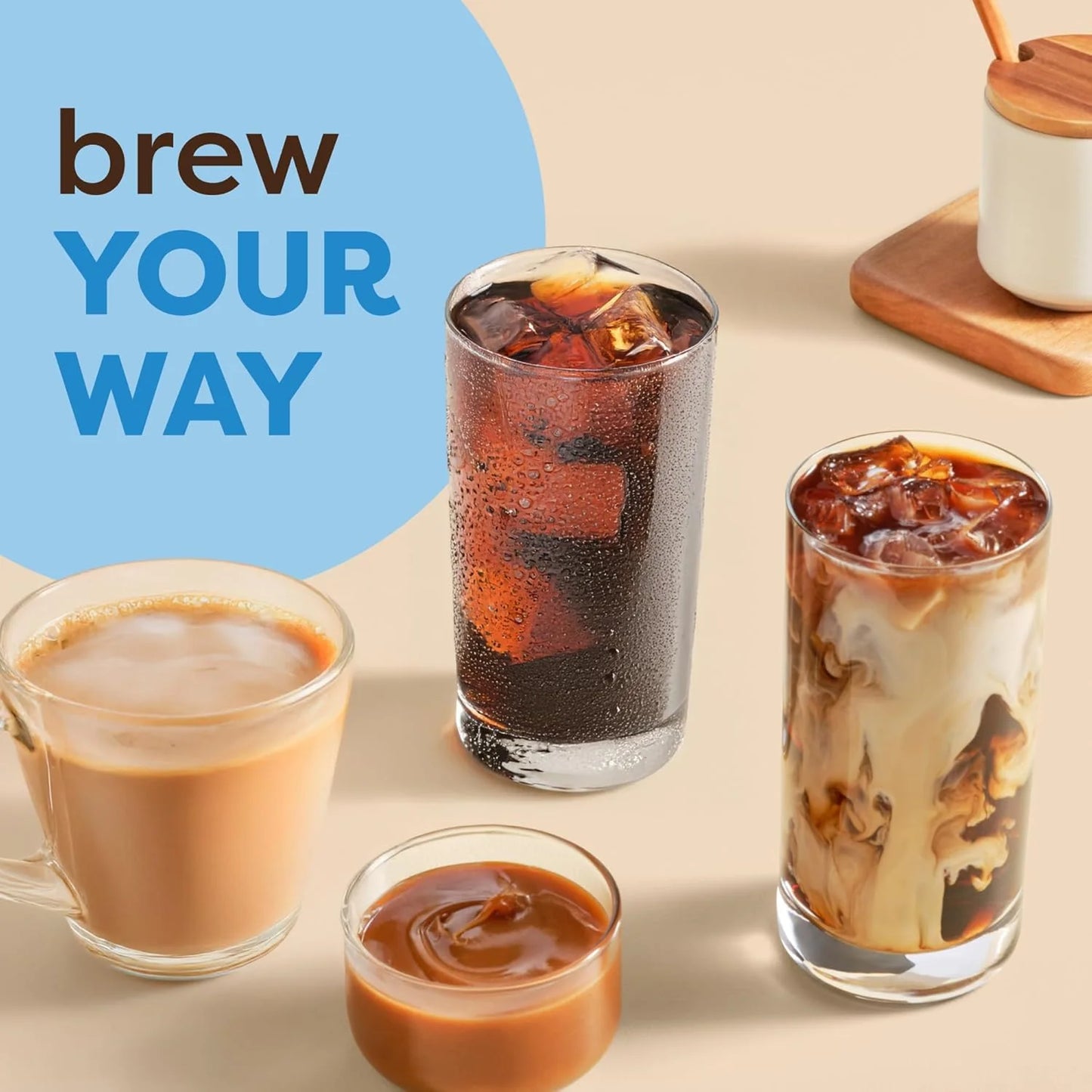 K-Iced Coffee Maker Single Serve K-Cup Pod
