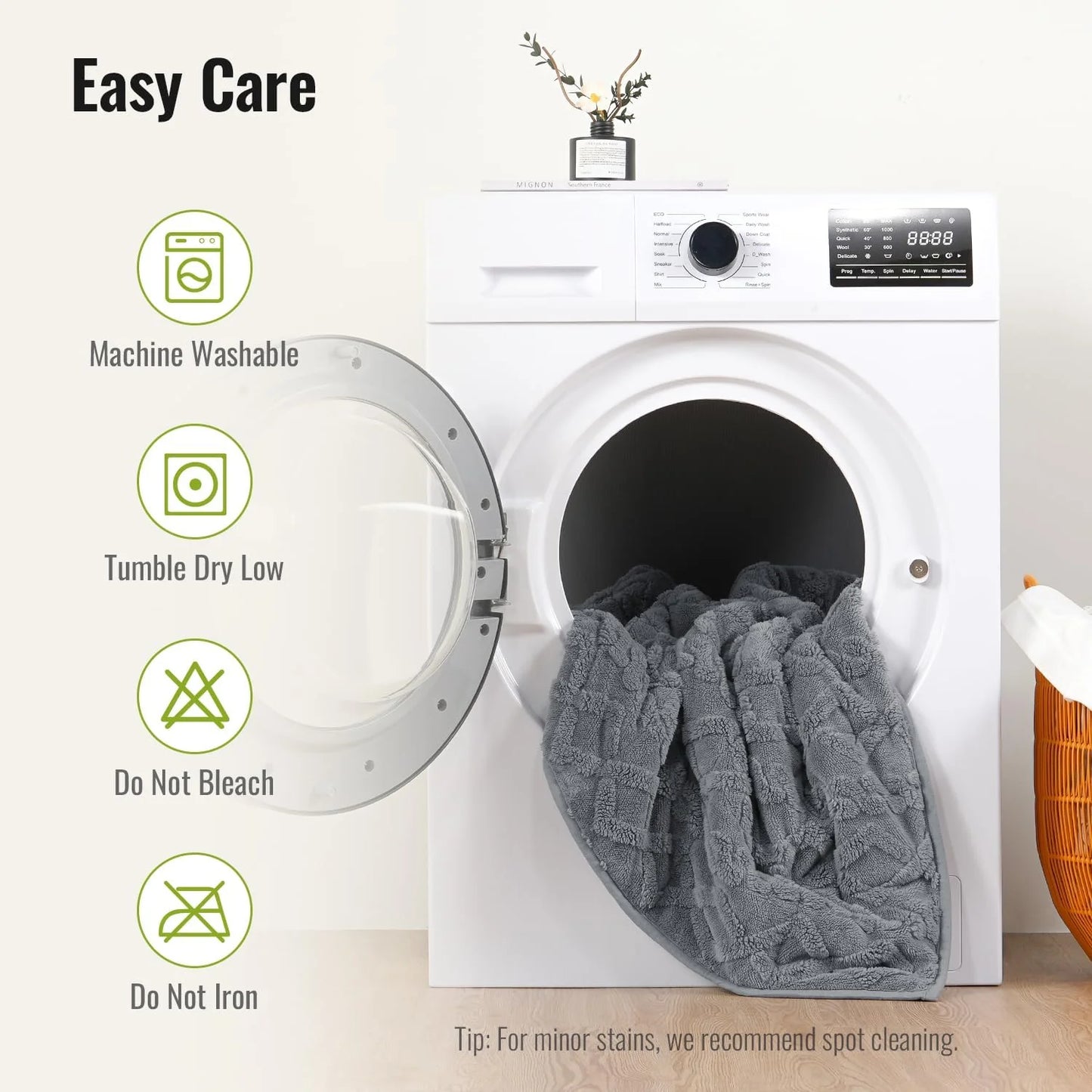 Weighted Blanket for Adults Queen Size 15lbs 60x80 inches