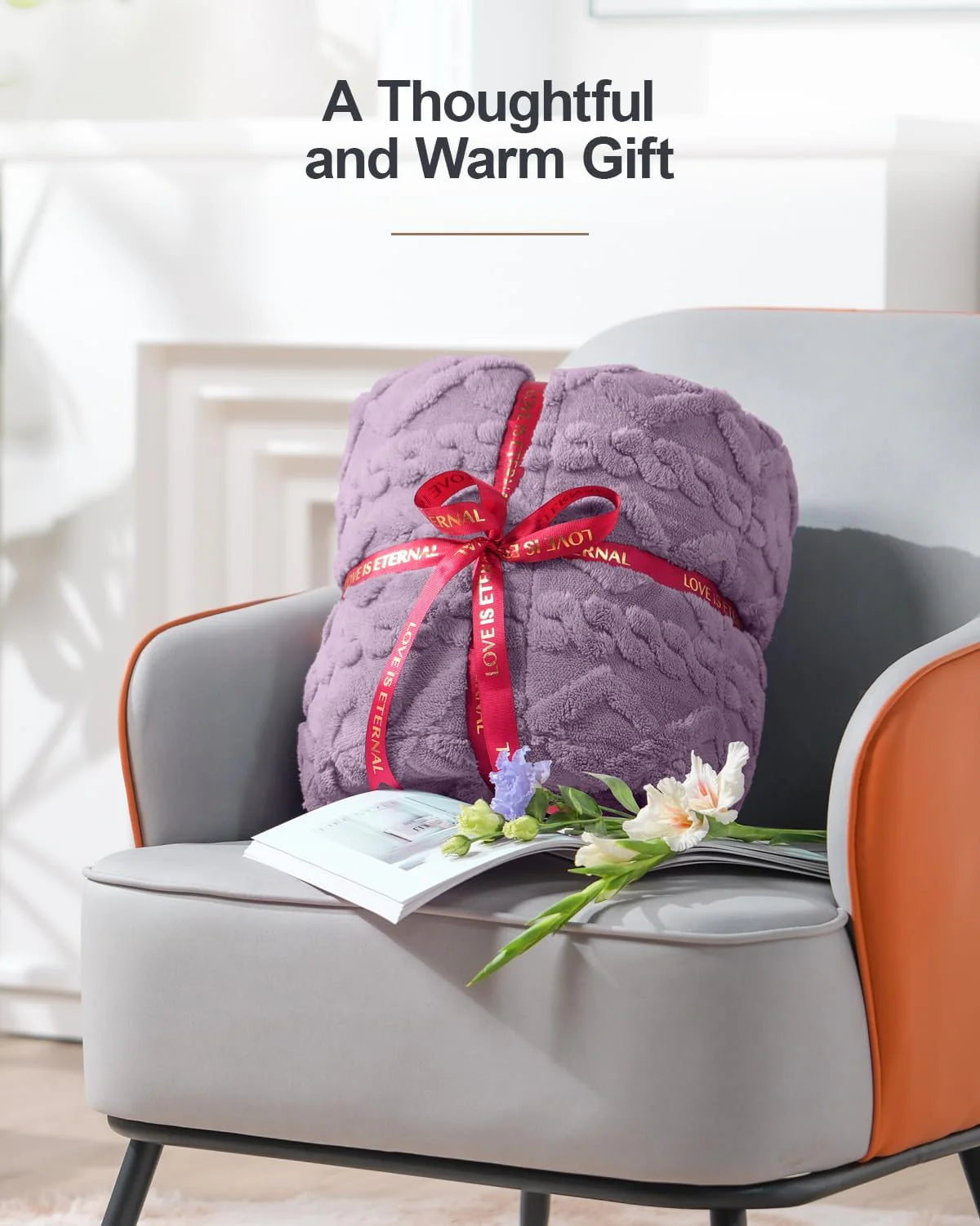 Sherpa Fleece Weighted Blanket 15 lbs 60"x 80"