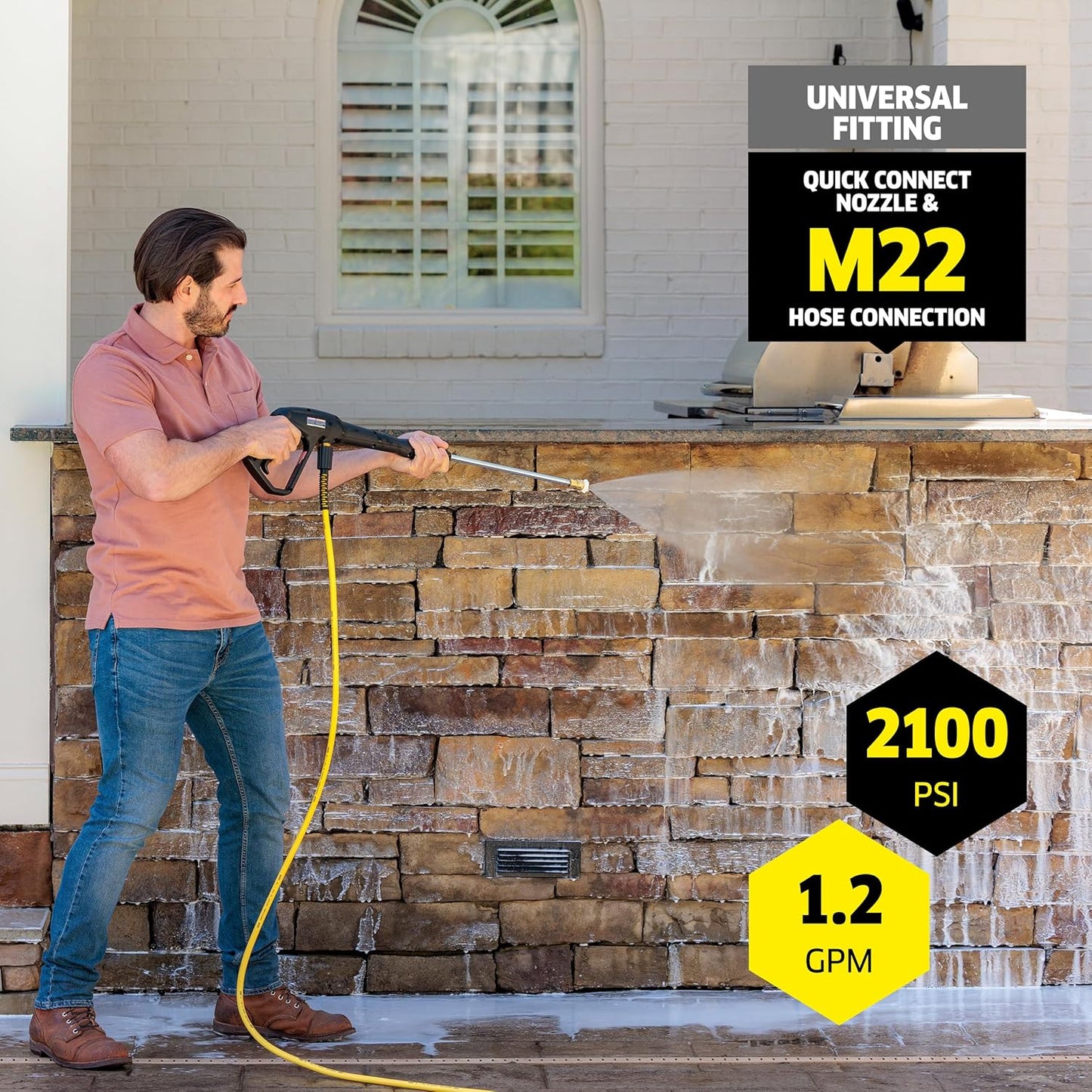 Kärcher Pressure Washer K1700 3 nozzles, detergent box