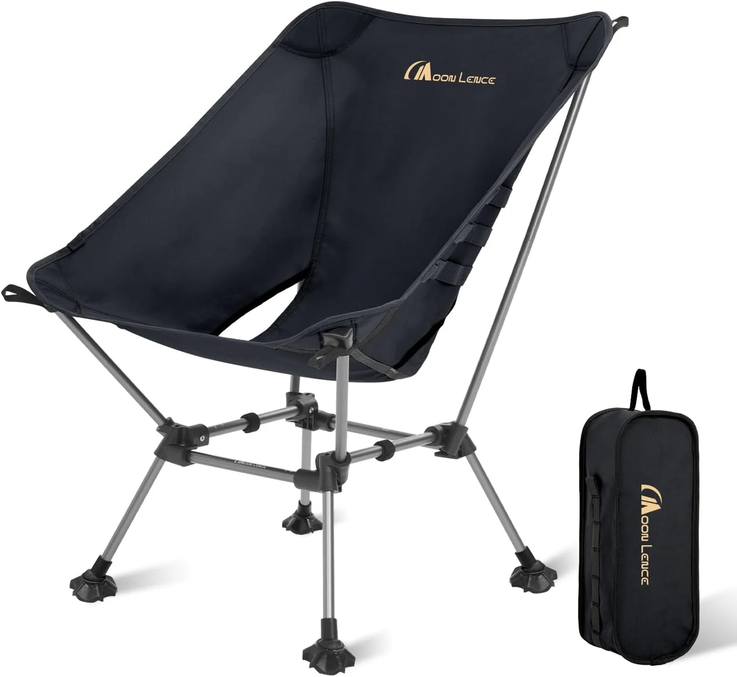 Portable Camping Chair Plus Folding Chair for Backpacking and Hiking