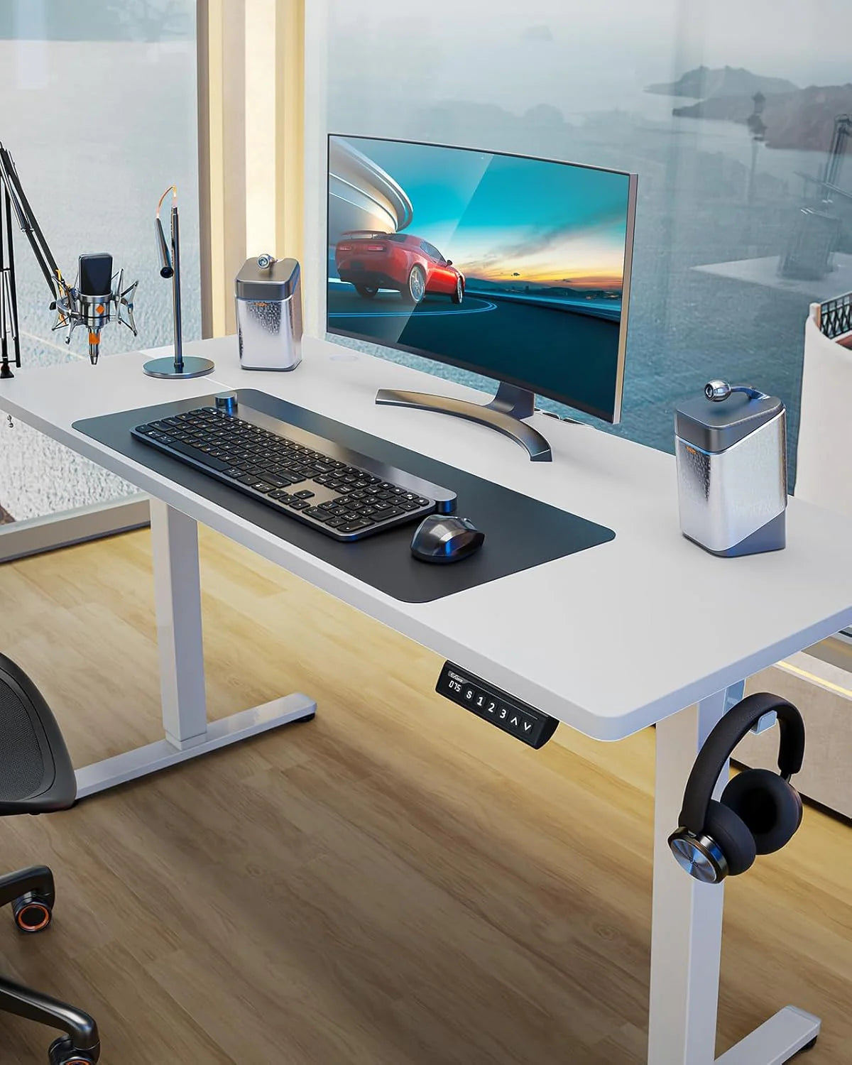 Height Adjustable Electric Standing Desk 47.2 x 23.6 Inches