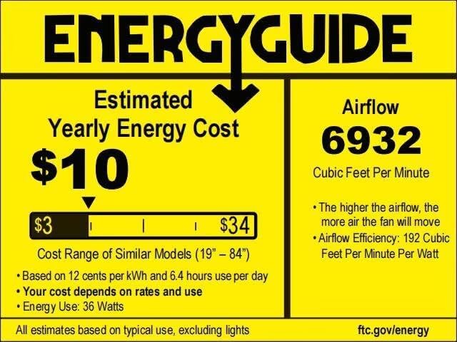 Zmishibo 72-inch large ceiling fan with lighting and remote indoor/outdoor