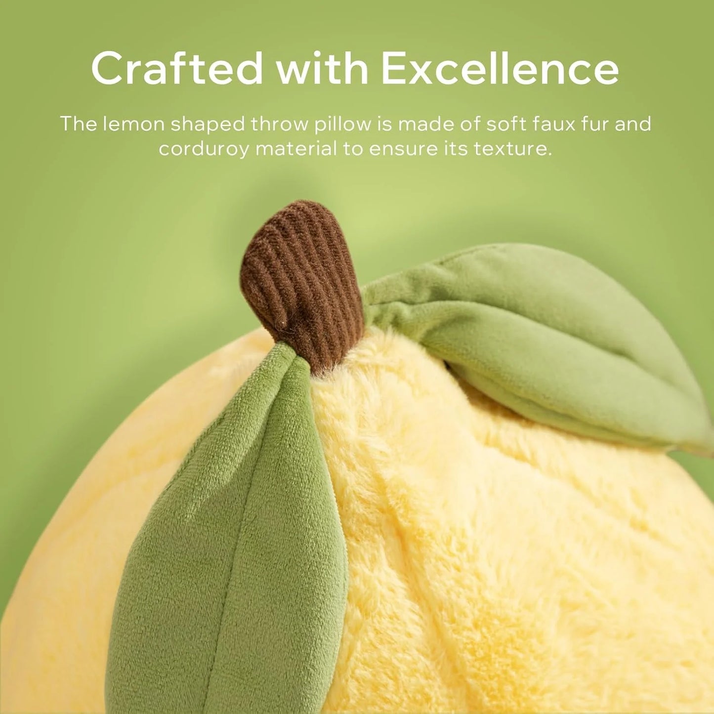 Fruit Shaped Pillows Series Grapefruit Shaped Throw Pillow