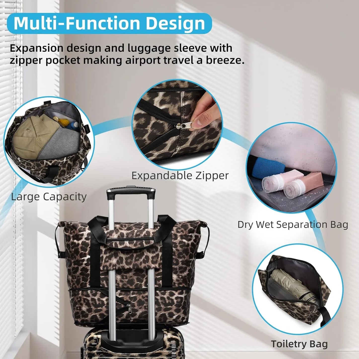 6-piece luggage set, expandable hardshell suitcase set with spinner wheels, lightweight rolling luggage set