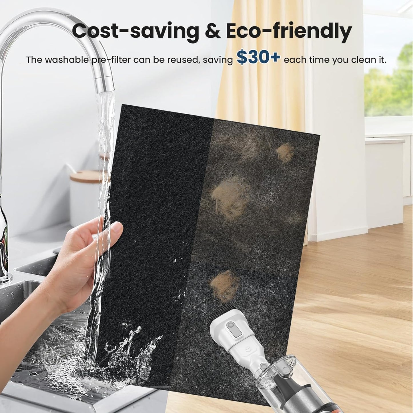 Air purifier for large rooms at home Dual-sided air purifier PM 2.5 display Air quality sensor