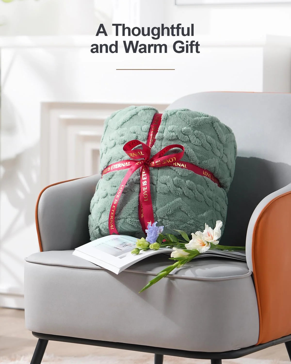 Sherpa Fleece Weighted Blanket 15 lbs 60"x 80"